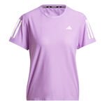 adidas Bekleidung adidas Own the Run Laufshirt Damen - flieder, 