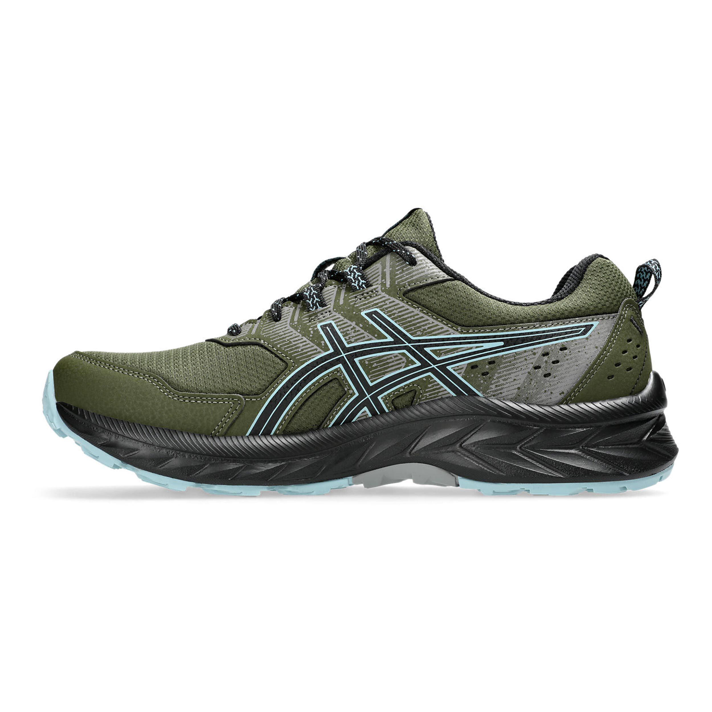 Gel Venture 9 Trailschuh Herren Oliv Dunkelblau