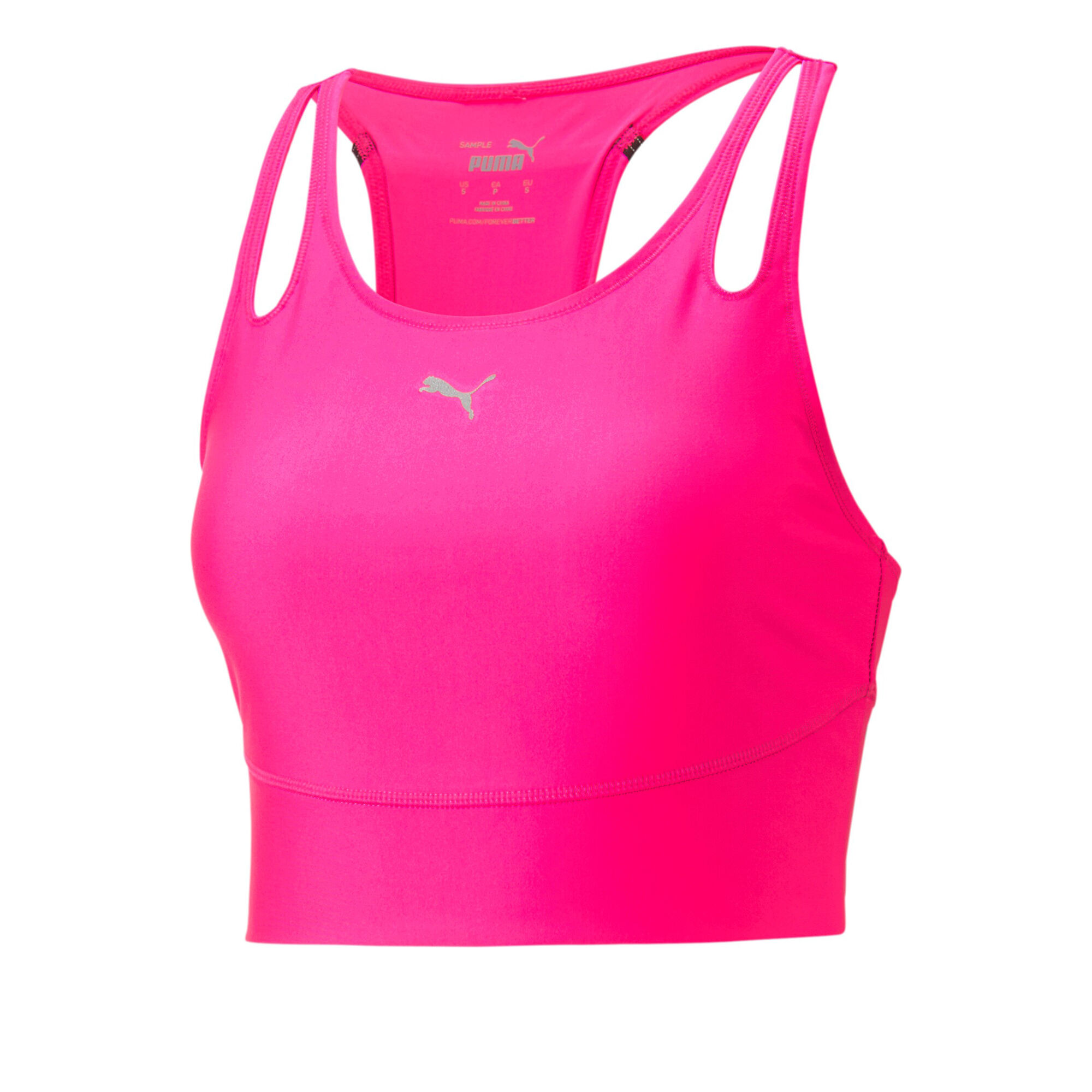 Running kaufen Puma Ultraform Sport-BH Damen Run Pink | DE Crop Point online