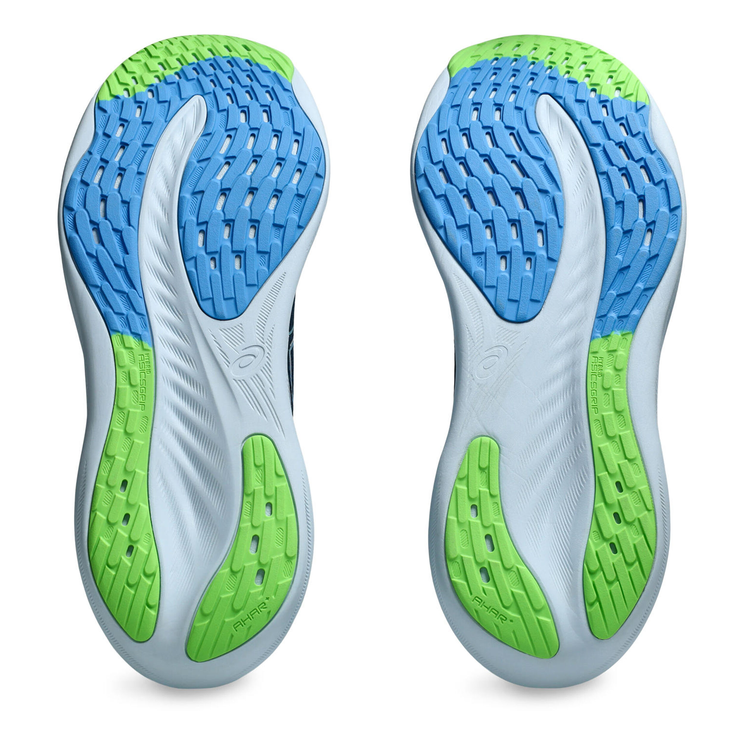 Gel Nimbus 26 Neutralschuh Herren Dunkelblau Neongrun