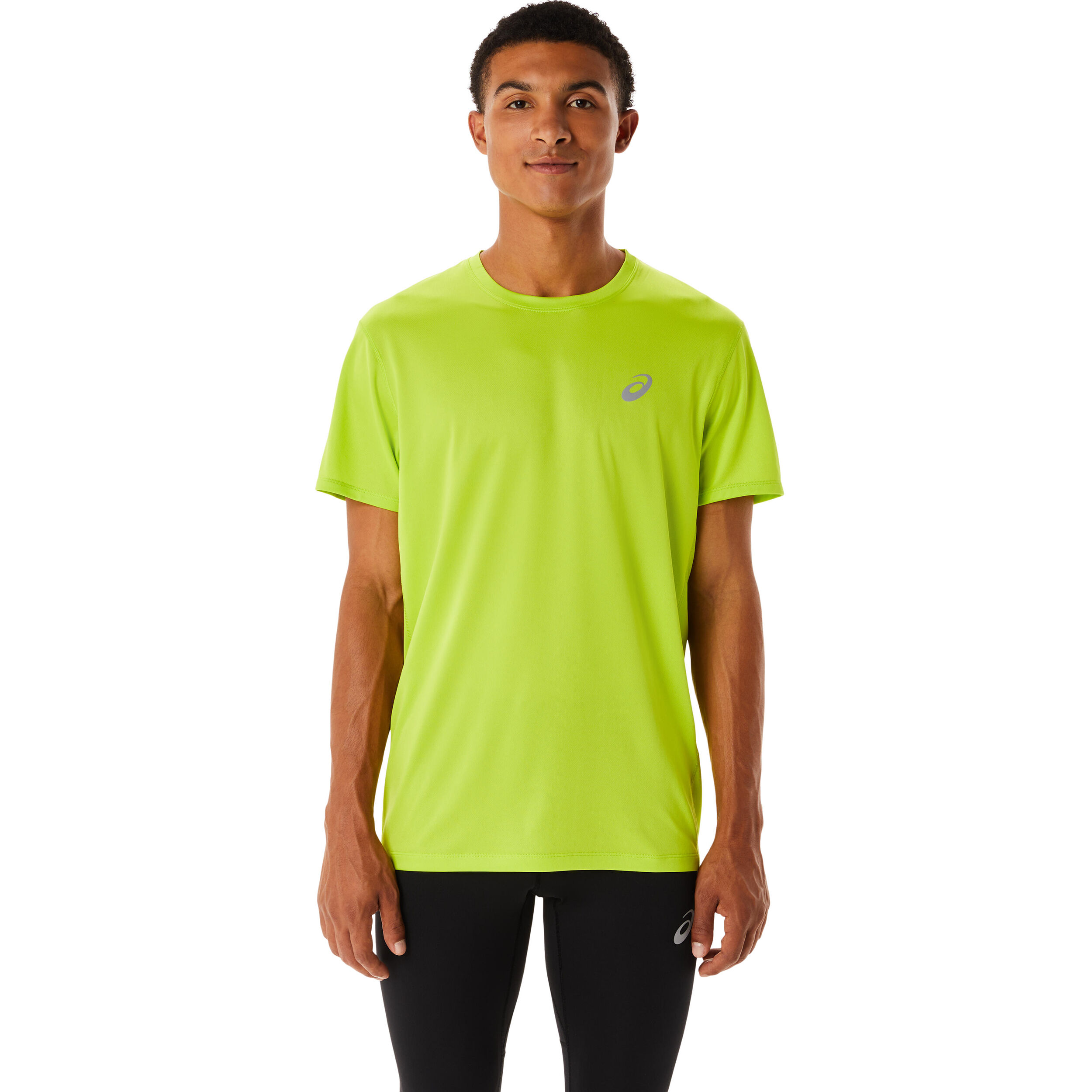 Core Laufshirt Herren Neongrun