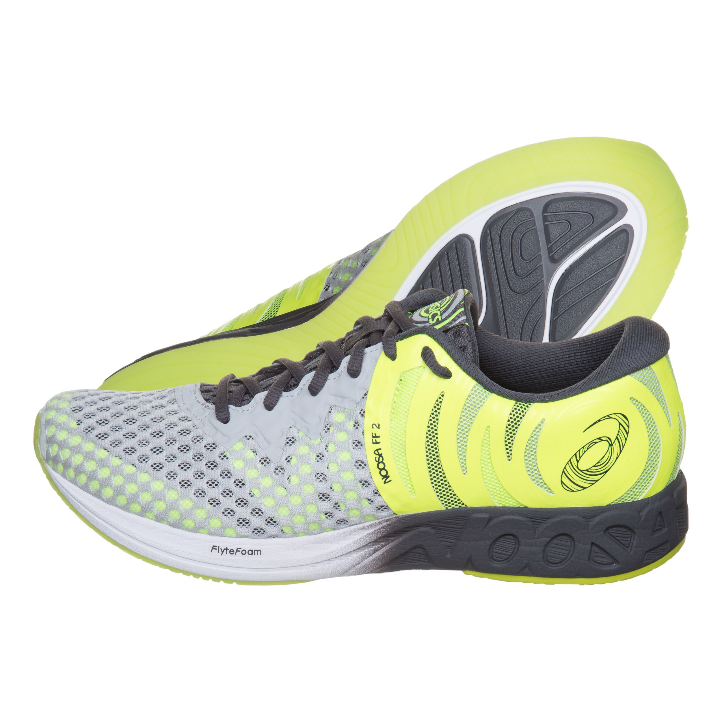 ASICS Gel Noosa FF 2 Wettkampfschuh Herren Hellgrau Schwarz online kaufen Running Point DE