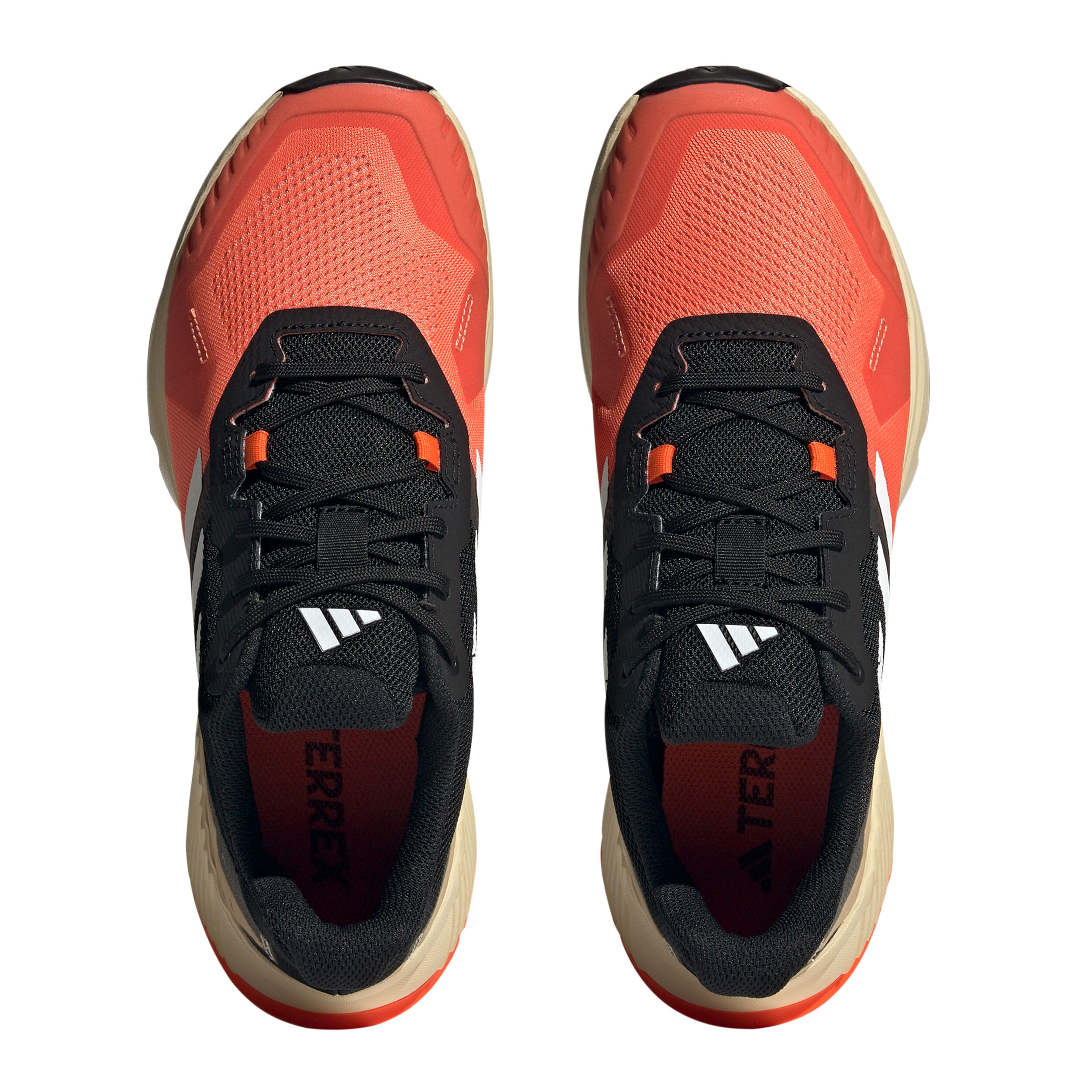 Adidas noir orange online