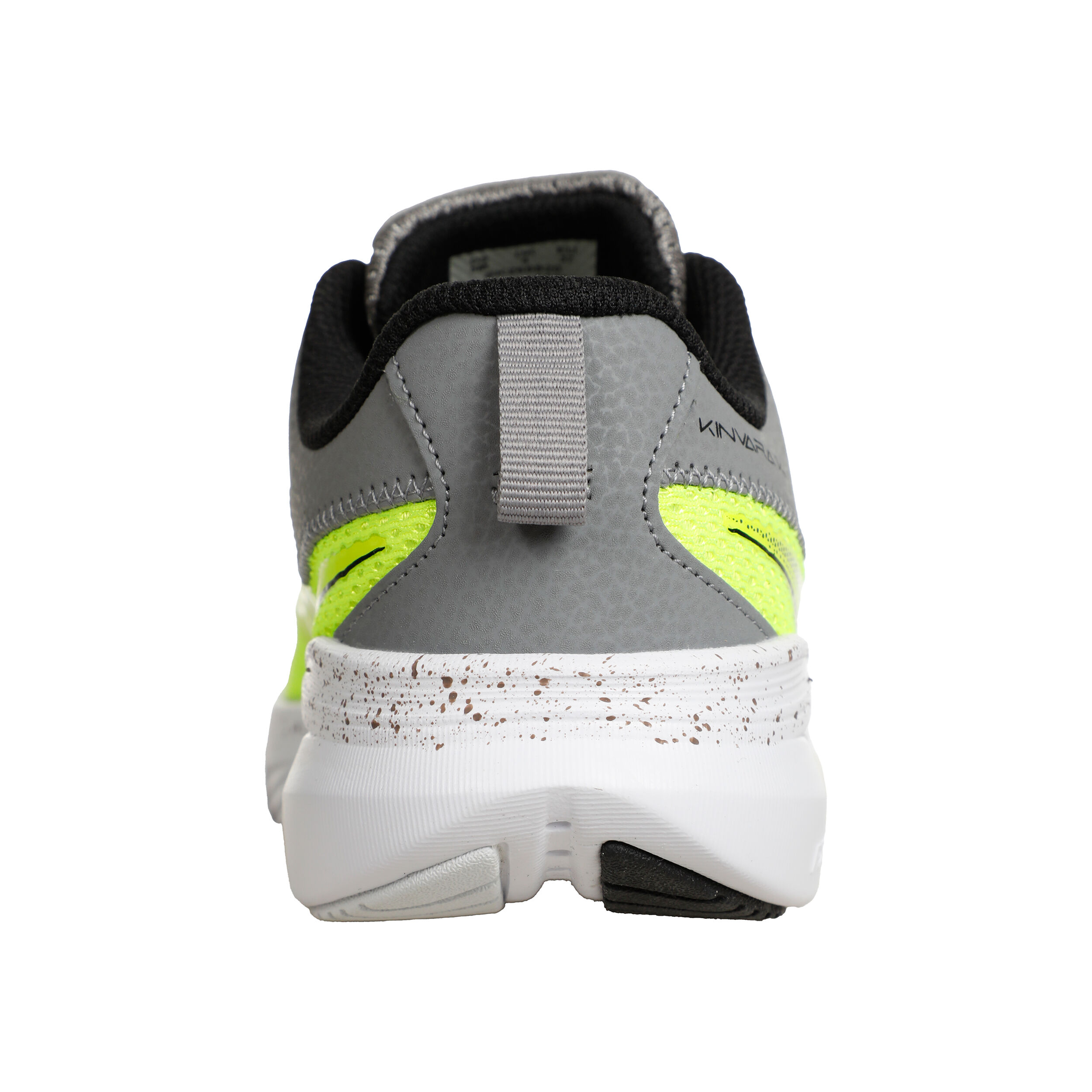 Kinvara 14 Neutralschuh Kinder Neongelb Silber