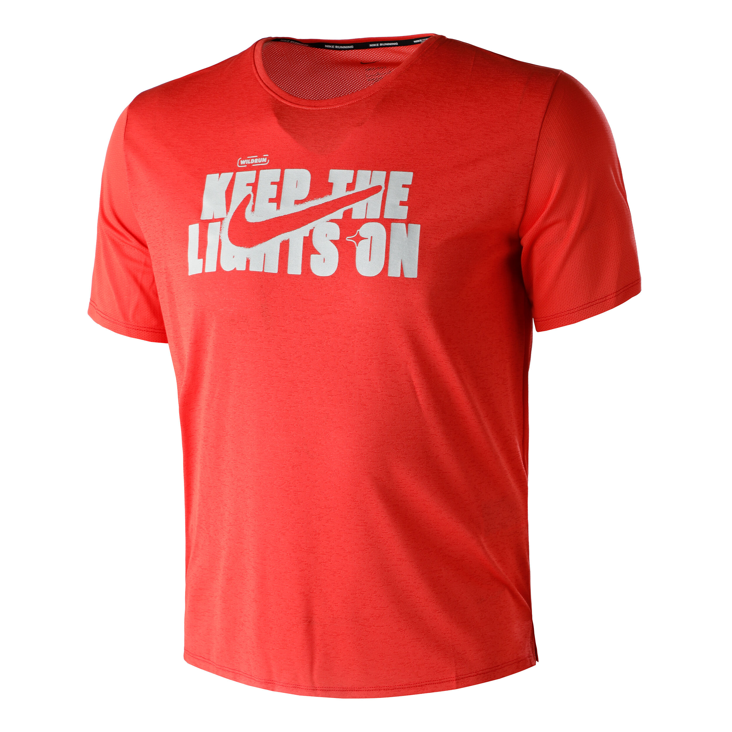 Nike Dri Fit Miler WR Graphic T Shirt Herren Koralle WeiB online kaufen Running Point DE