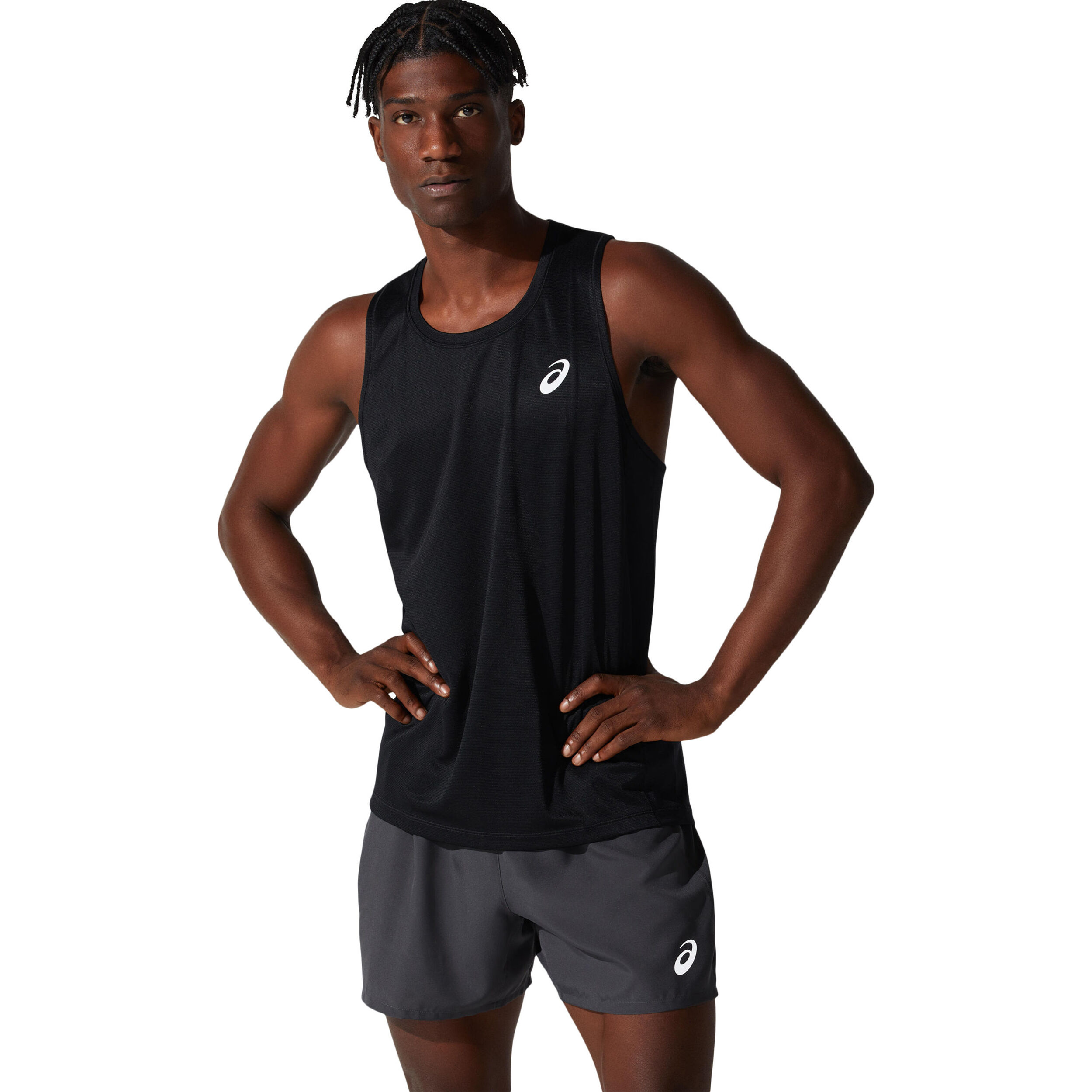 Asics singlet running best sale