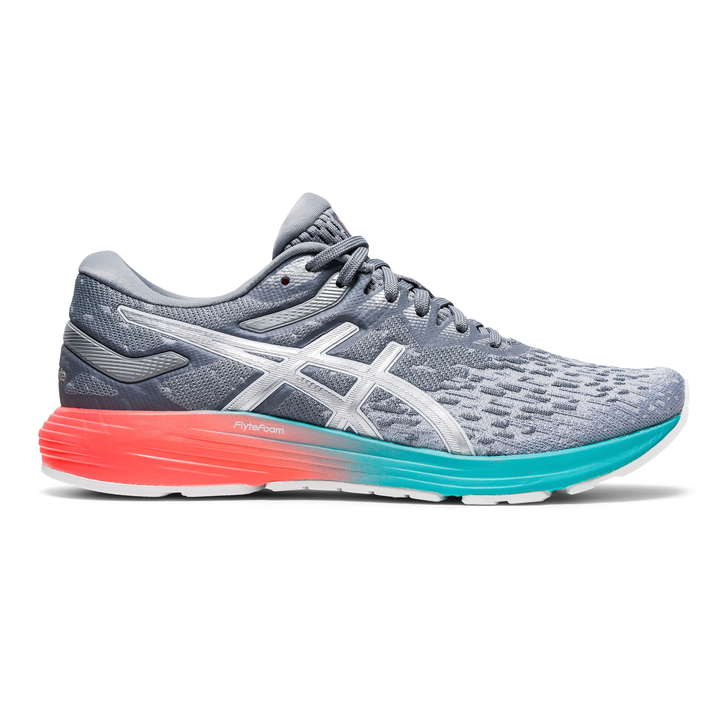 ASICS Dynaflyte 4 Neutralschuh Damen Grau Turkis online kaufen Running Point DE