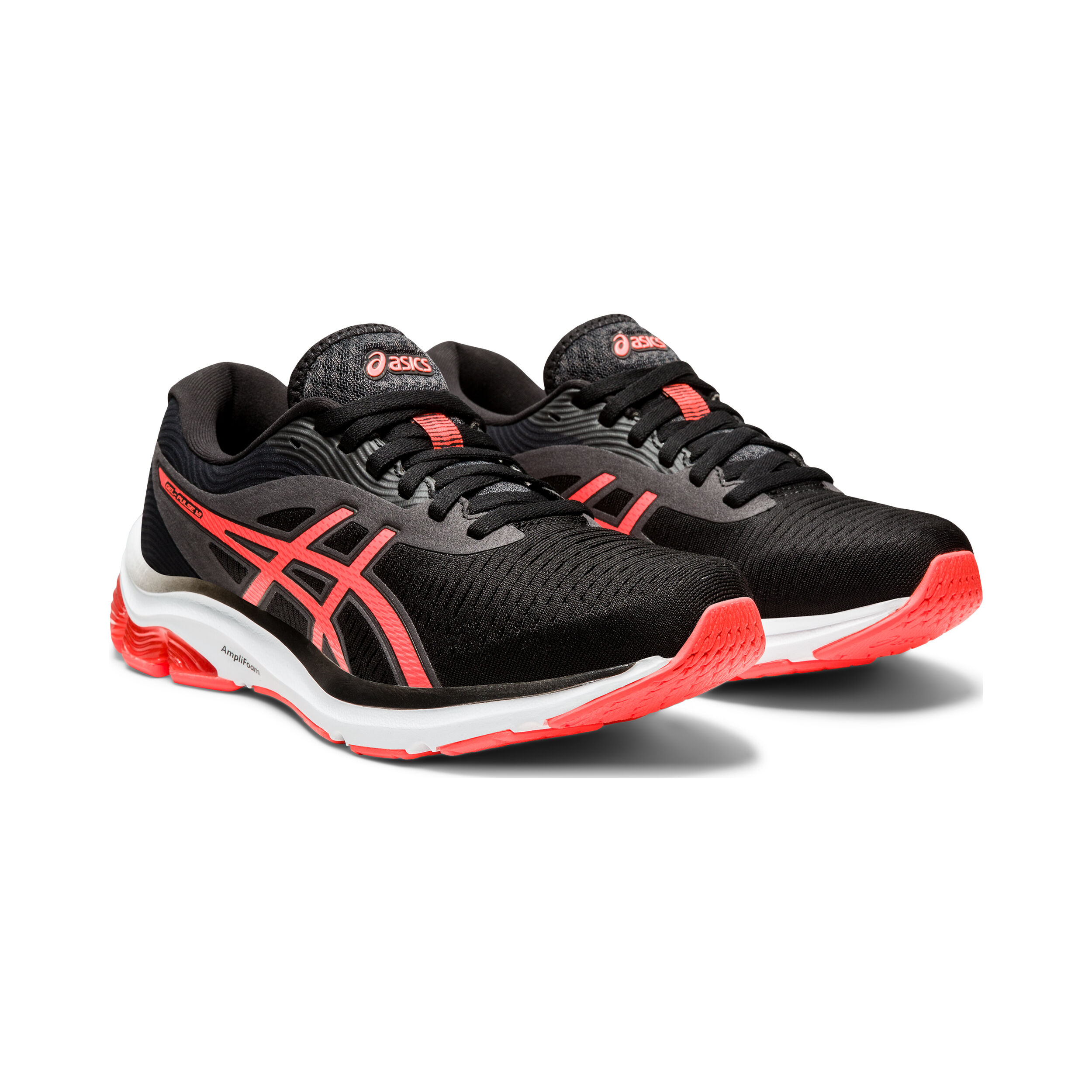 ASICS Gel Pulse 12 Neutralschuh Damen Schwarz Koralle online kaufen Running Point DE