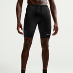 Nike Lauftight Nike Stride Half Tight Lauftight Herren-schwarz, silber