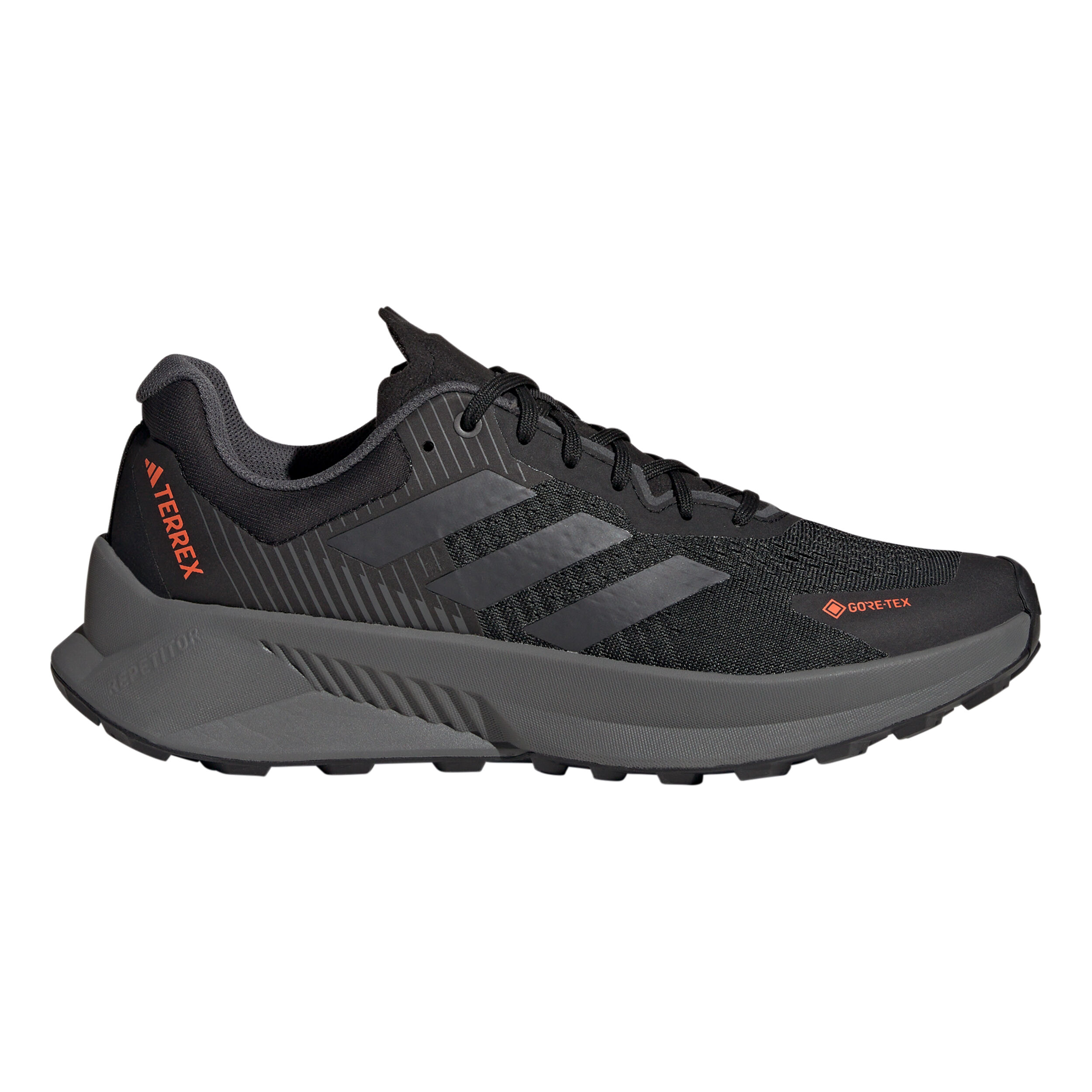 Terrex Soulstride Flow GTX Trailschuh Herren Schwarz Grau