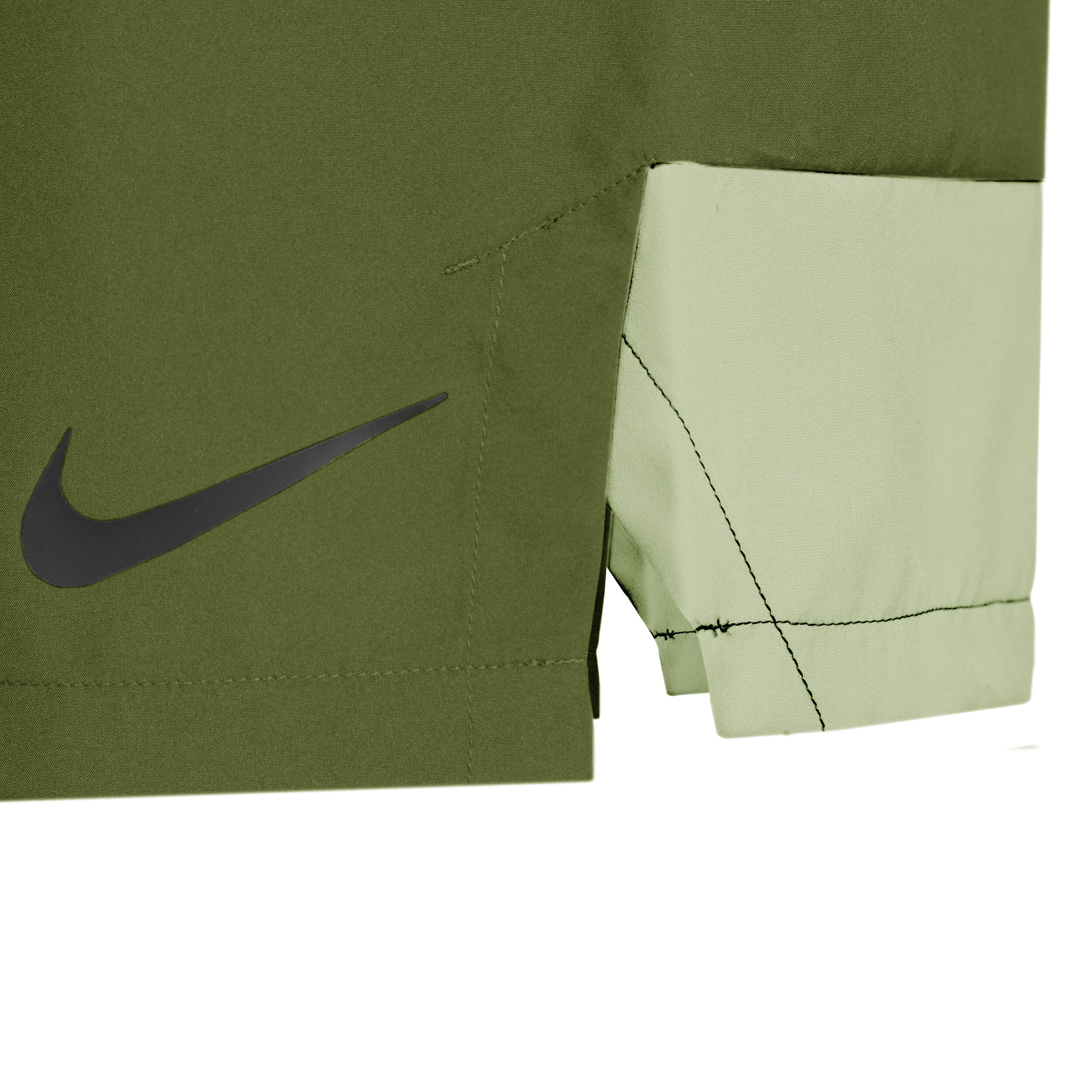 Nike flex shorts green best sale