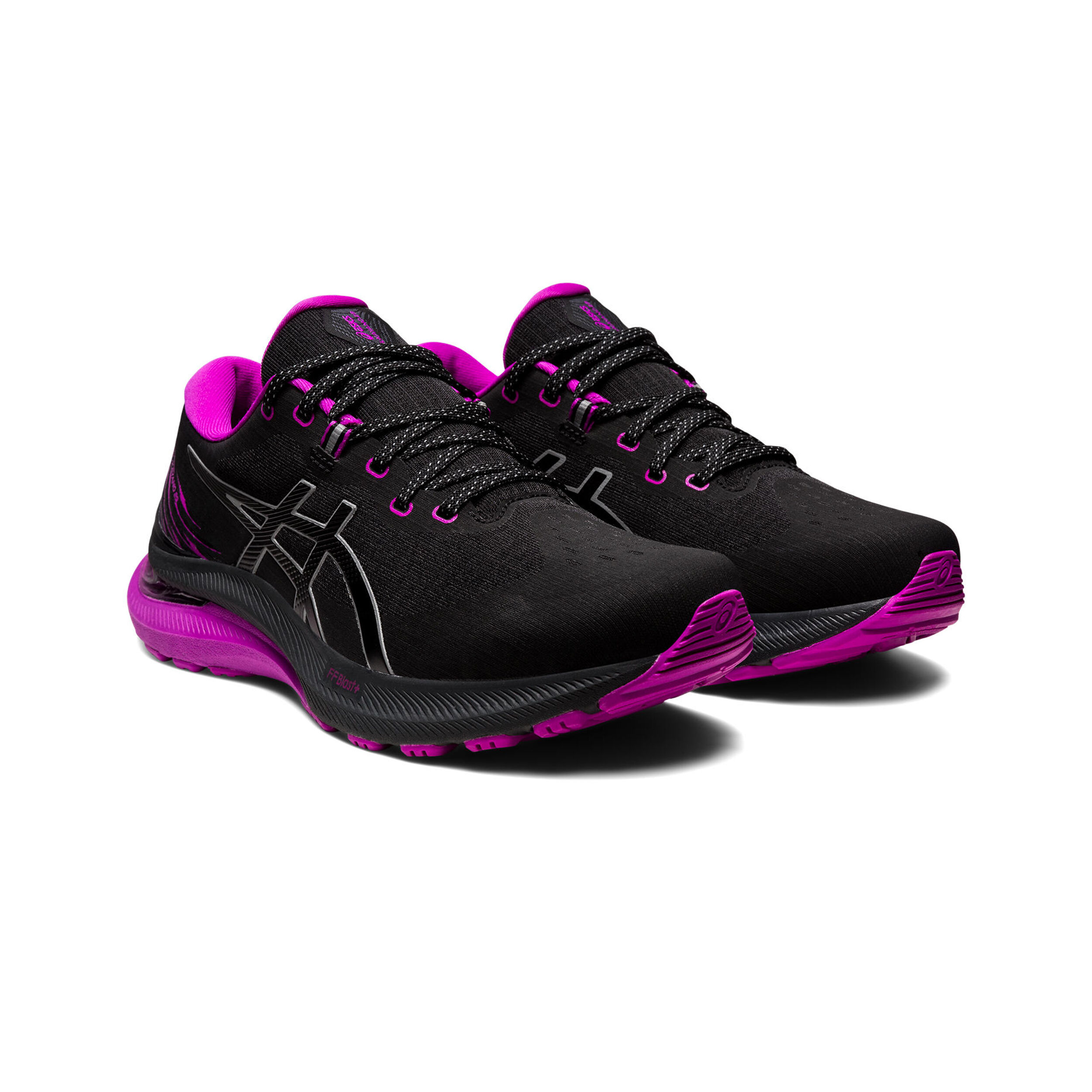 ASICS Gel Kayano 29 Lite Show Stabilitatsschuh Damen Schwarz Lila online kaufen Running Point DE