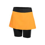 Craft Bekleidung Craft Pro Trail 2in1 Tight Damen-Orange,Schwarz