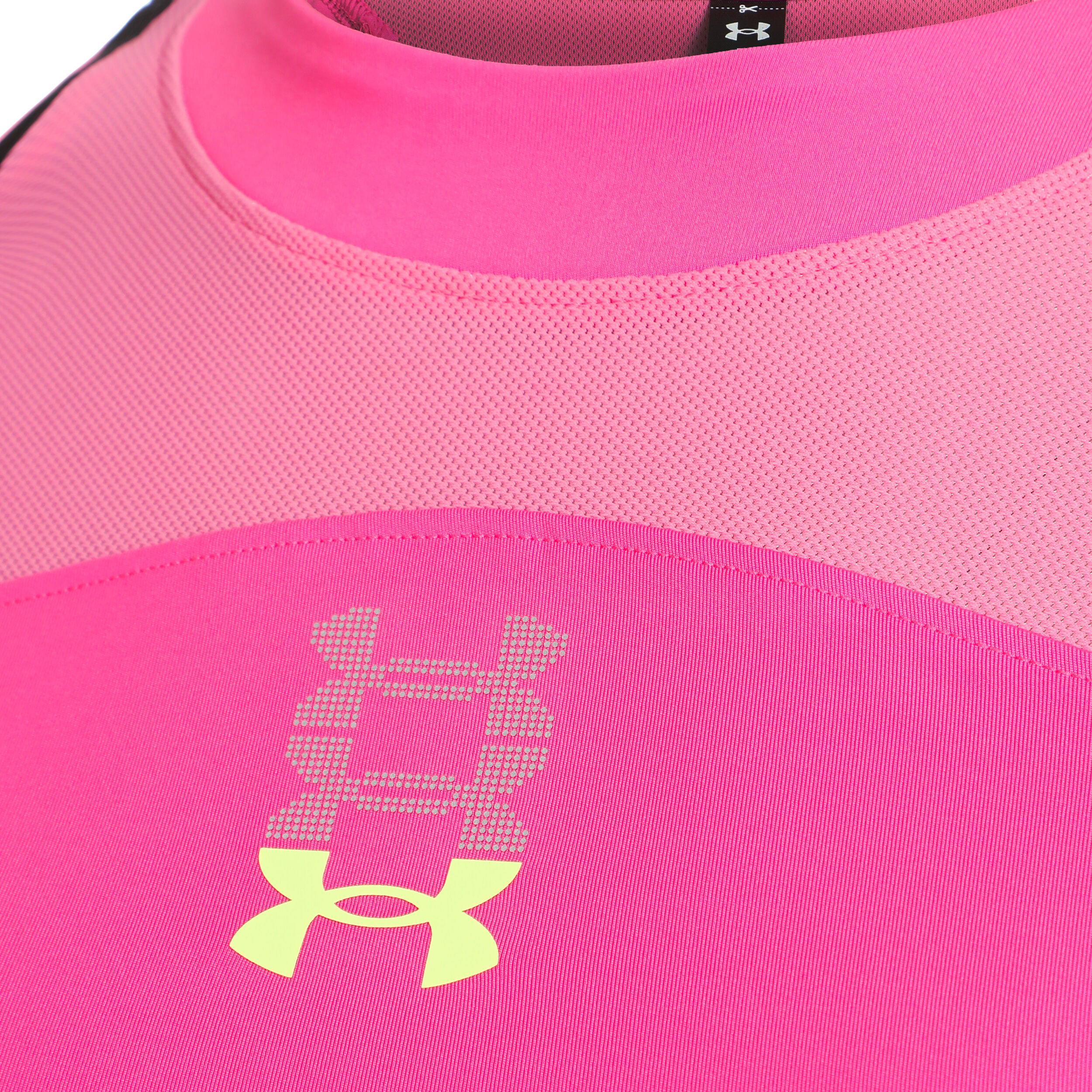 Under Armour Run Anywhere Crop Laufshirt Damen Pink Schwarz online kaufen Running Point DE