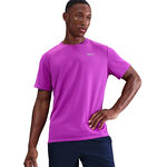Nike Bekleidung Nike Miler Laufshirt Herren-Lila,Silber