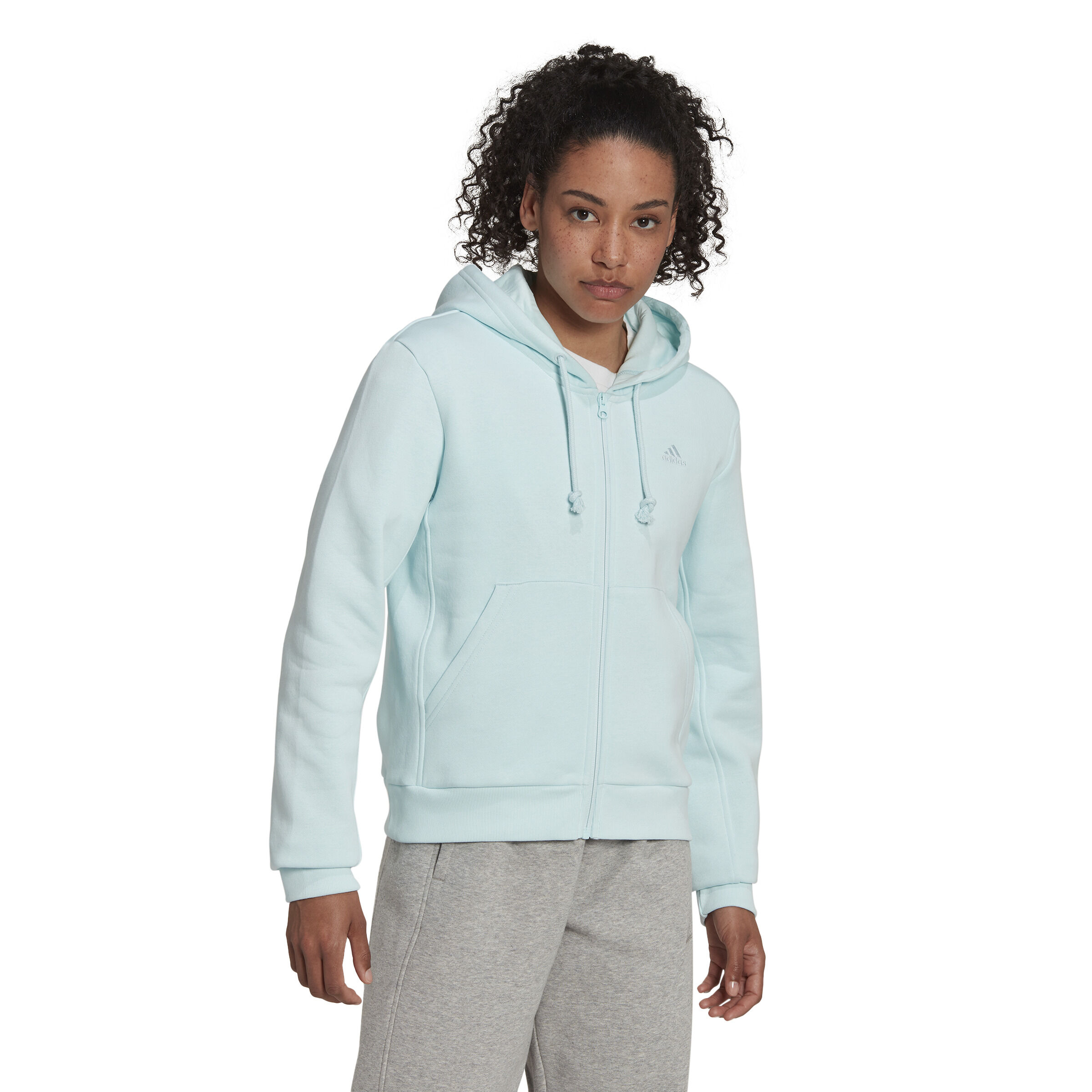 adidas ALL SZN Sweatjacke Damen Hellblau online kaufen Running Point DE