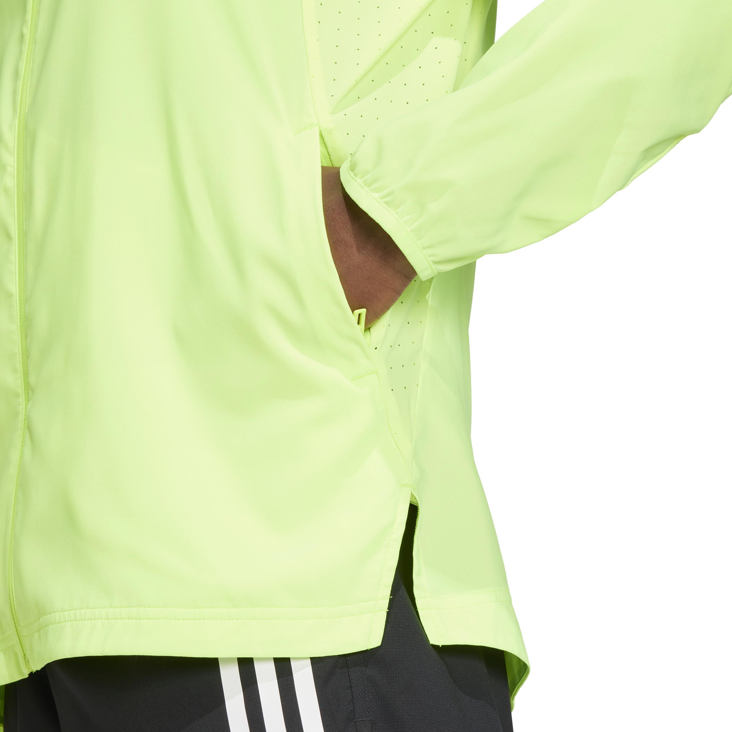 Adizero Essentials Laufjacke Herren Gelb