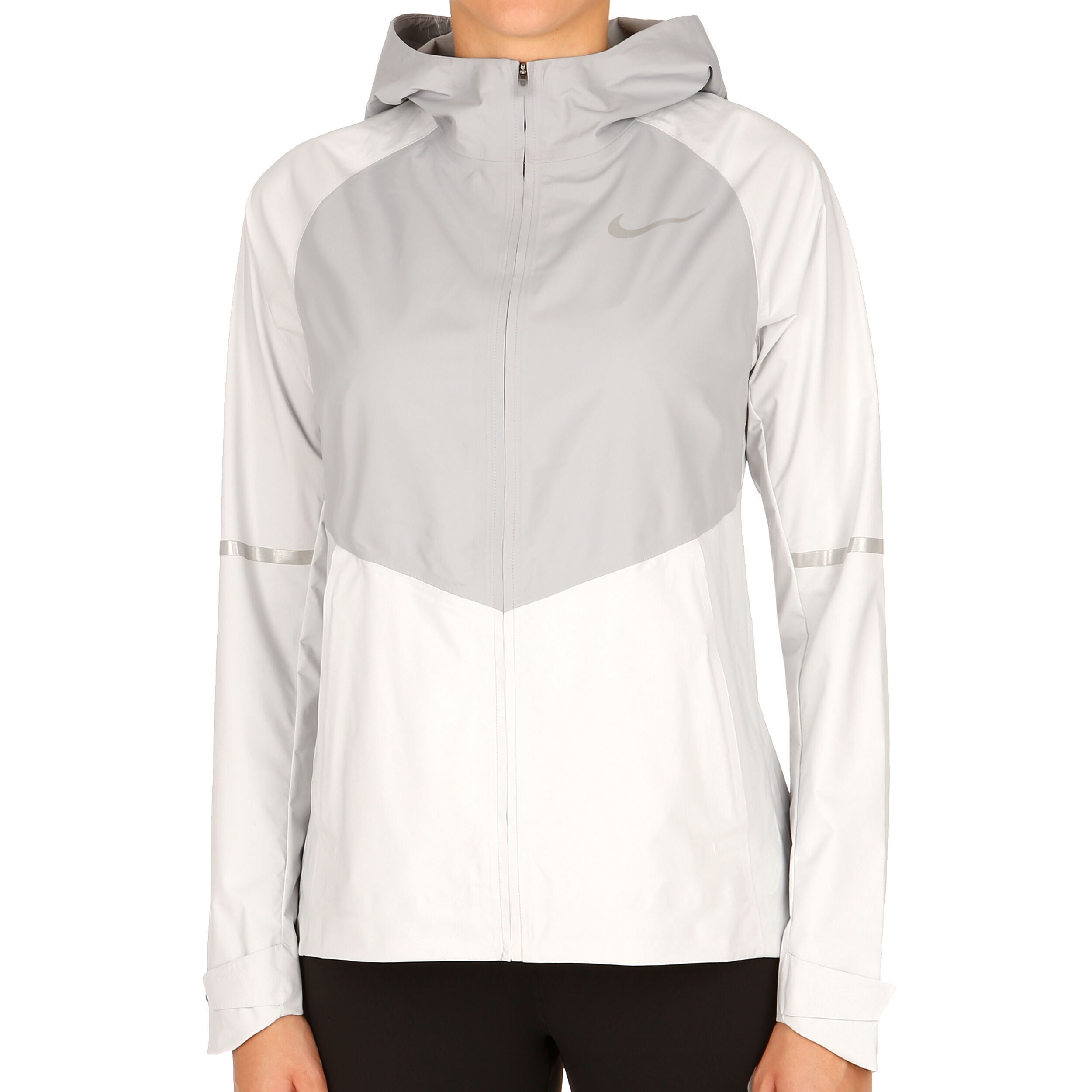 Nike Aeroshield Zonal Laufjacke Damen WeiB Hellgrau online kaufen Running Point DE