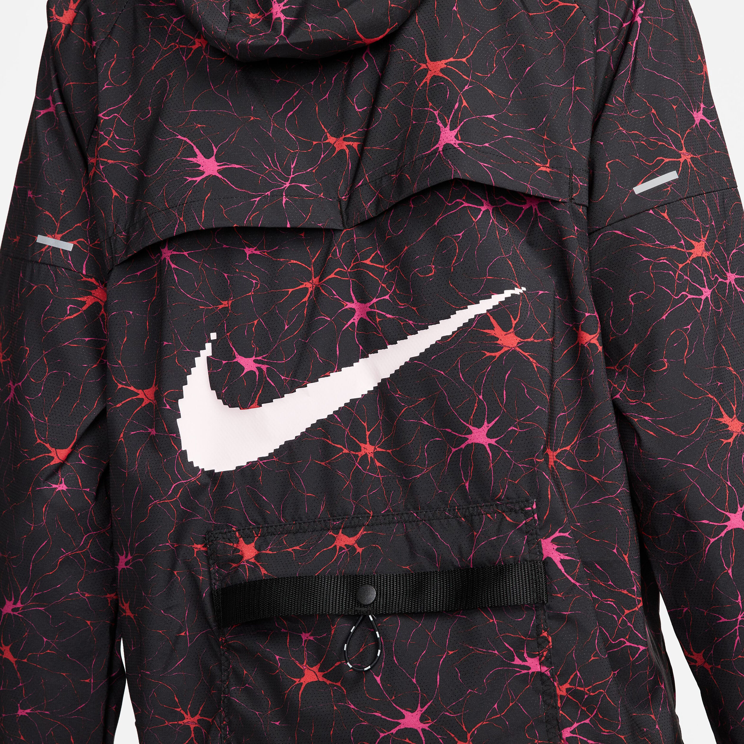 Do You Even Repel UV Windrunner Laufjacke Herren Schwarz Pink