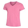 Flyweight V-Teeme Laufshirt Damen-Berry