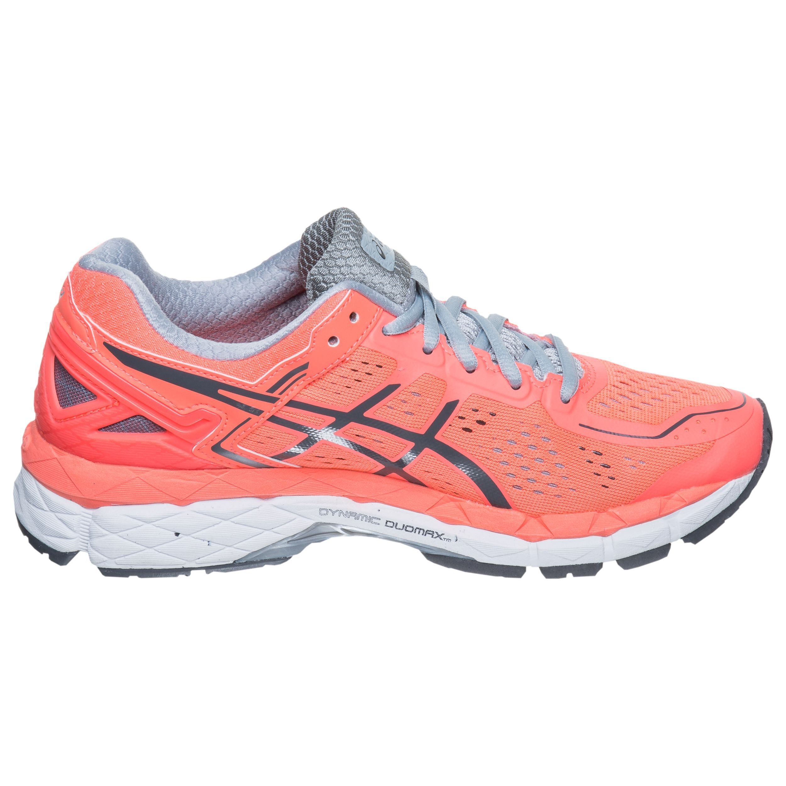 ASICS Gel Kayano 22 Stabilit tsschuh Damen Koralle Dunkelgrau