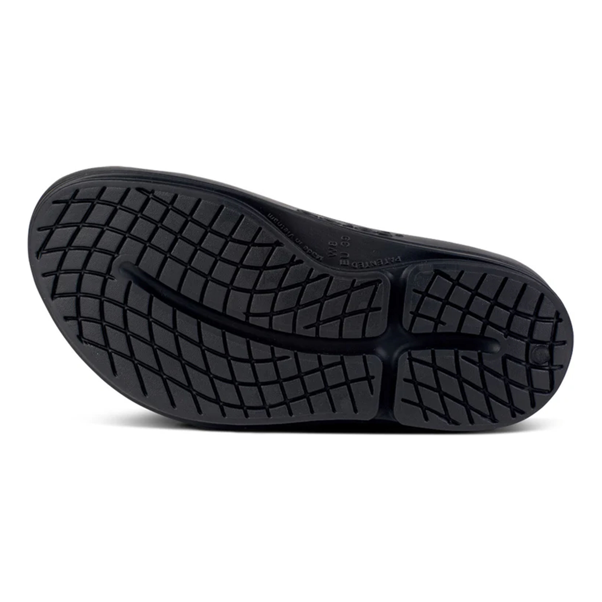 Oomega Recoveryschuh Damen - Schwarz Matt