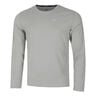 Dri-Fit Miler Dri-Fit Miler UV Laufshirt Herren-Dunkelgrau