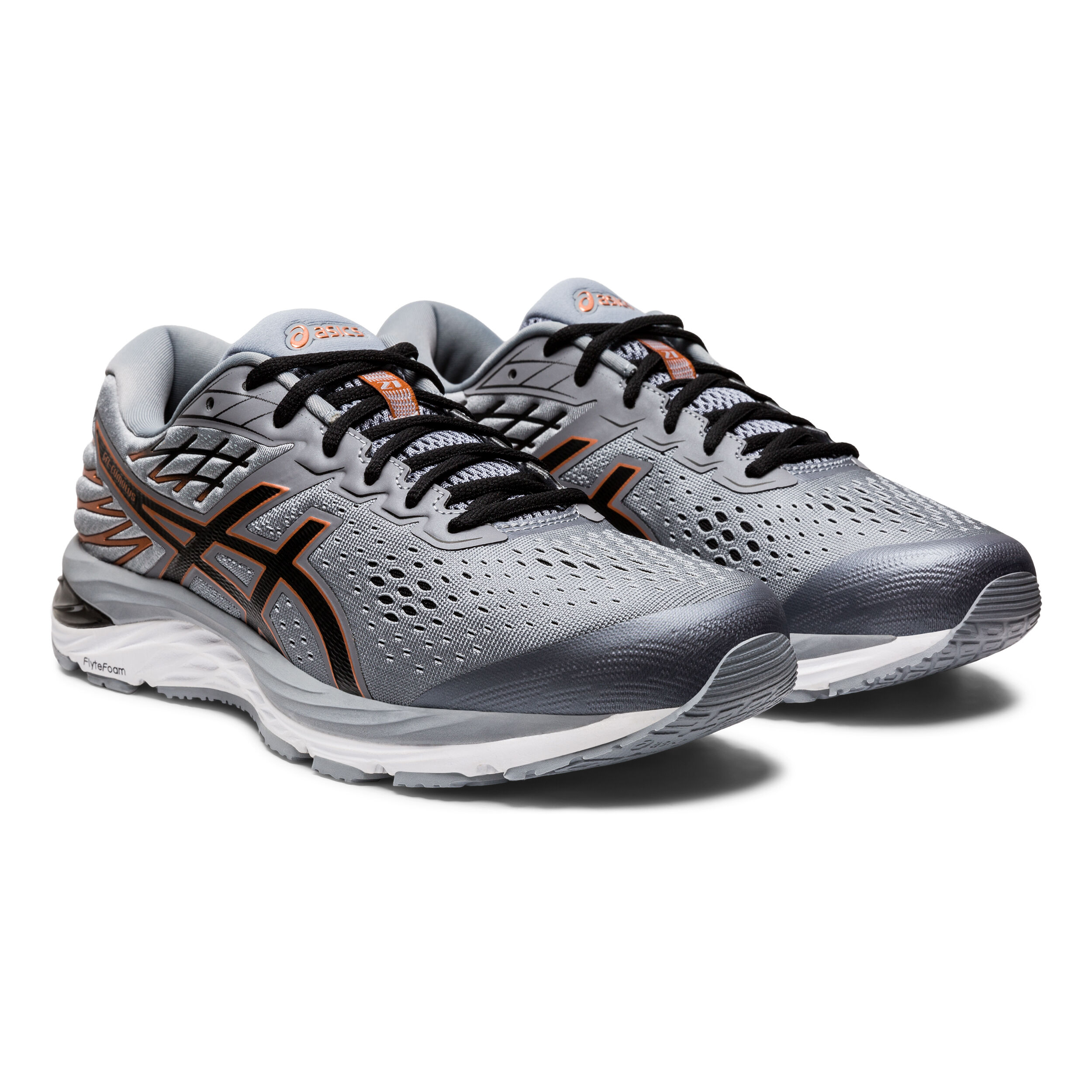 Gel Cumulus 21 Neutralschuh Herren Hellgrau Schwarz