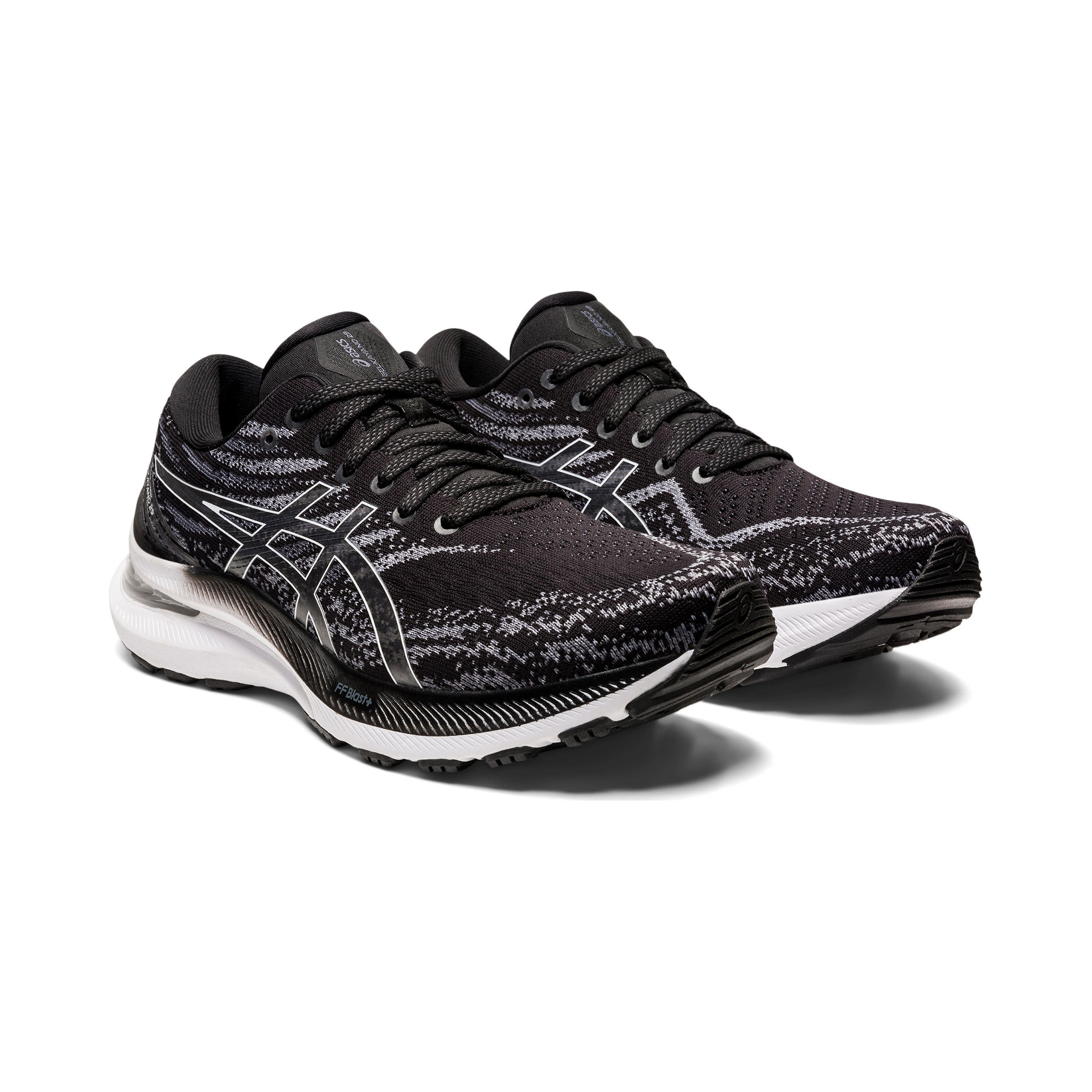 Gel Kayano 29 Stabilitatsschuh Damen Schwarz WeiB