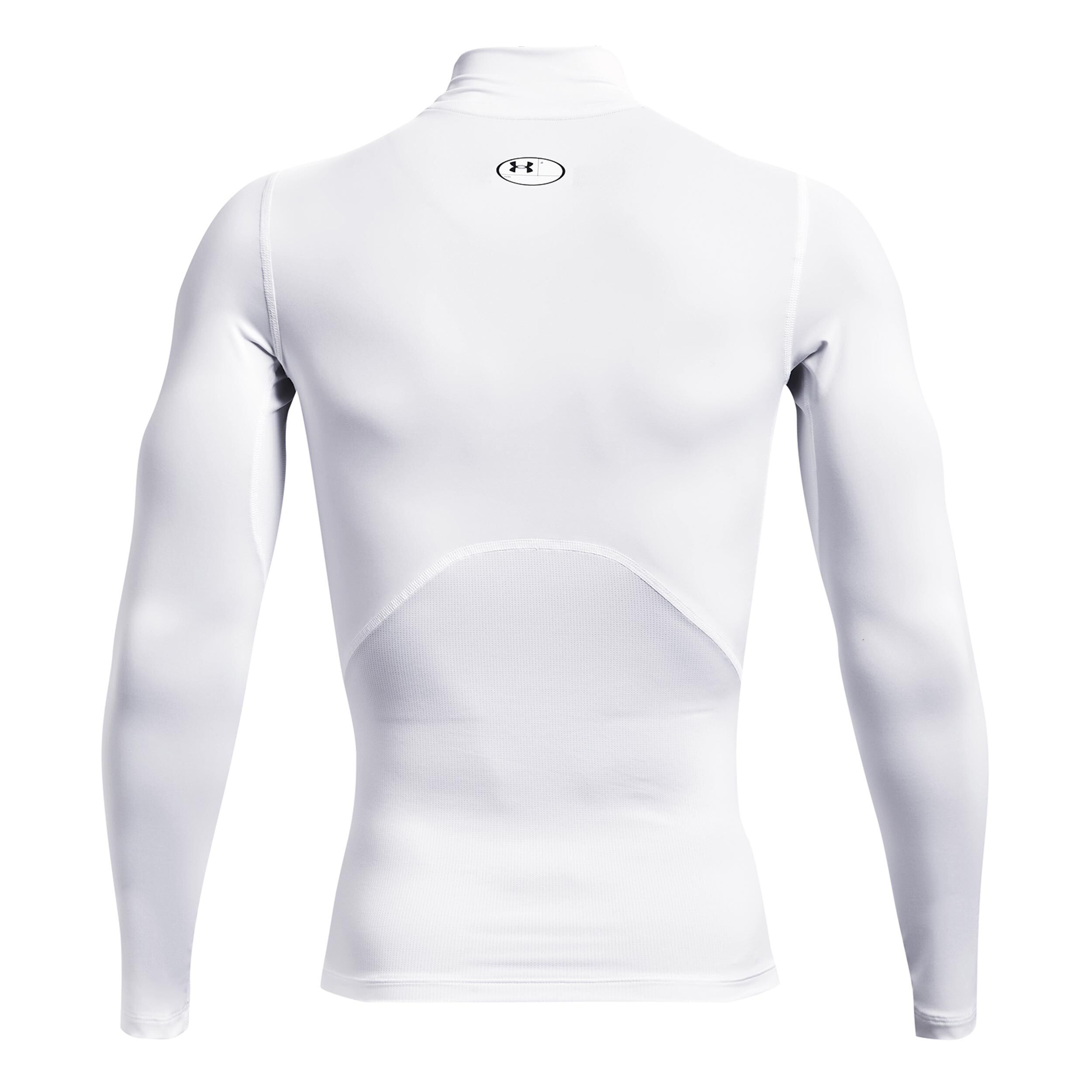 Under Armour Heatgear Comp Mock Longsleeve Herren WeiB online kaufen Running Point DE