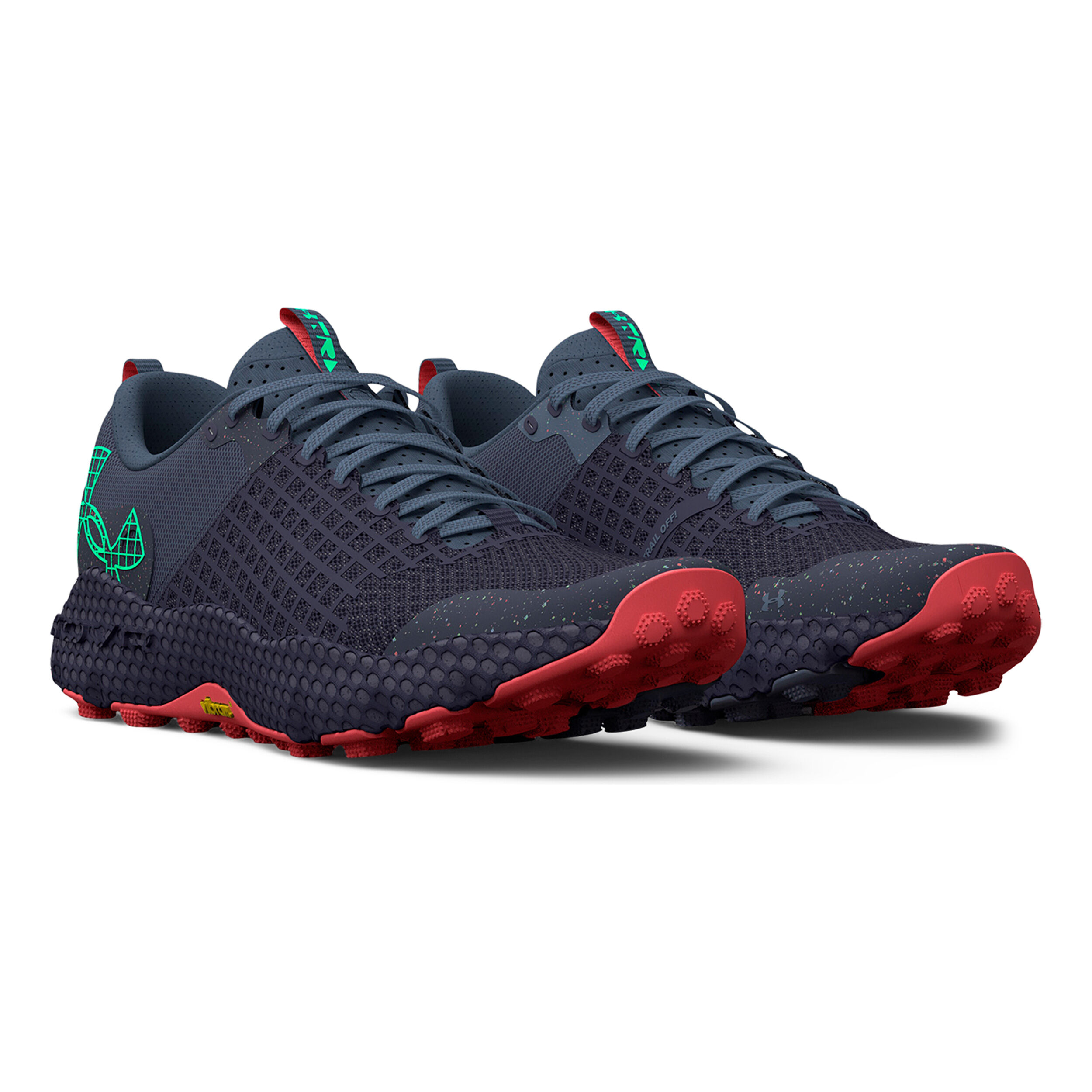 Under Armour HOVR DS Ridge Trailschuh Grau Rot online kaufen Running Point DE