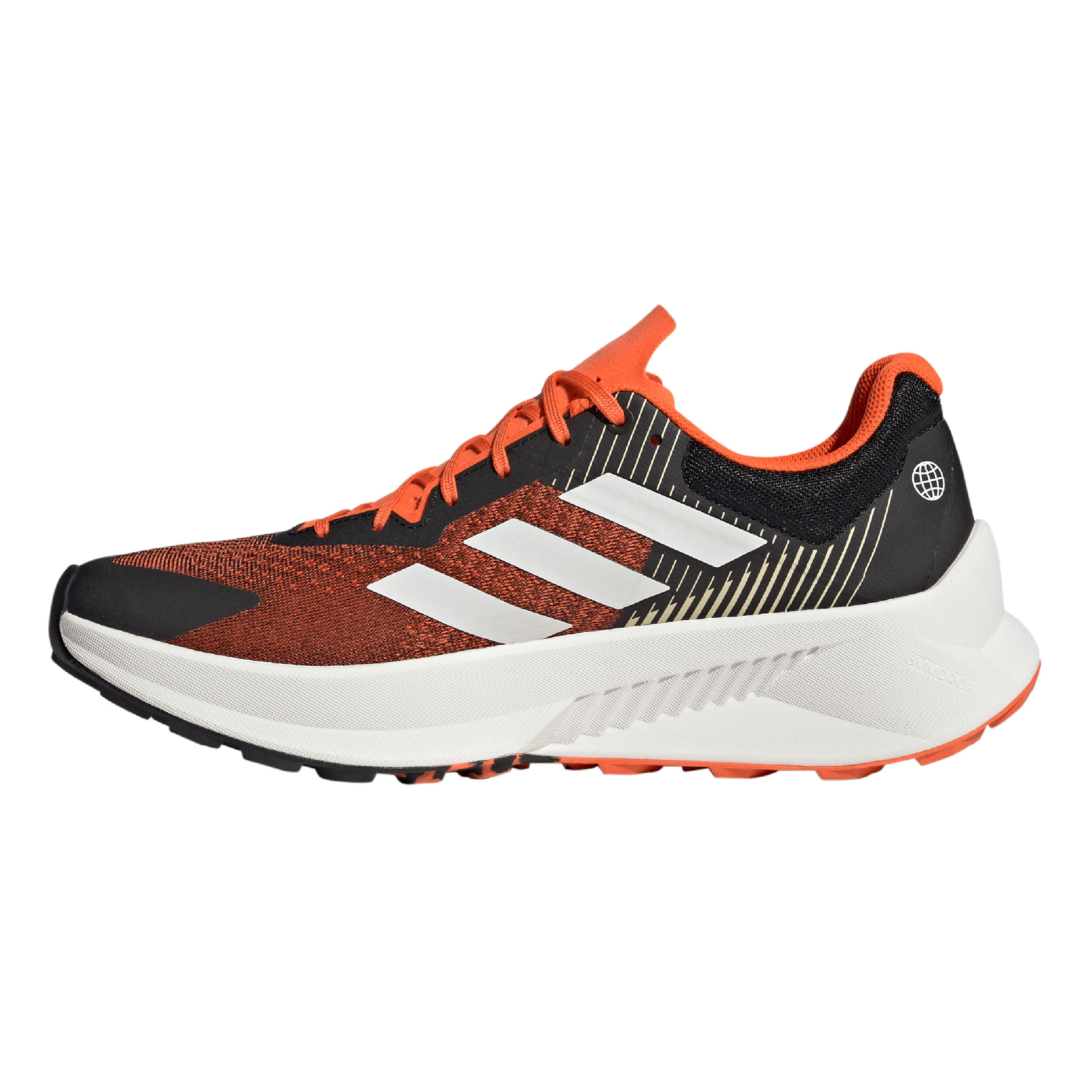 Terrex Soulstride Flow Trailschuh Herren Orange Schwarz