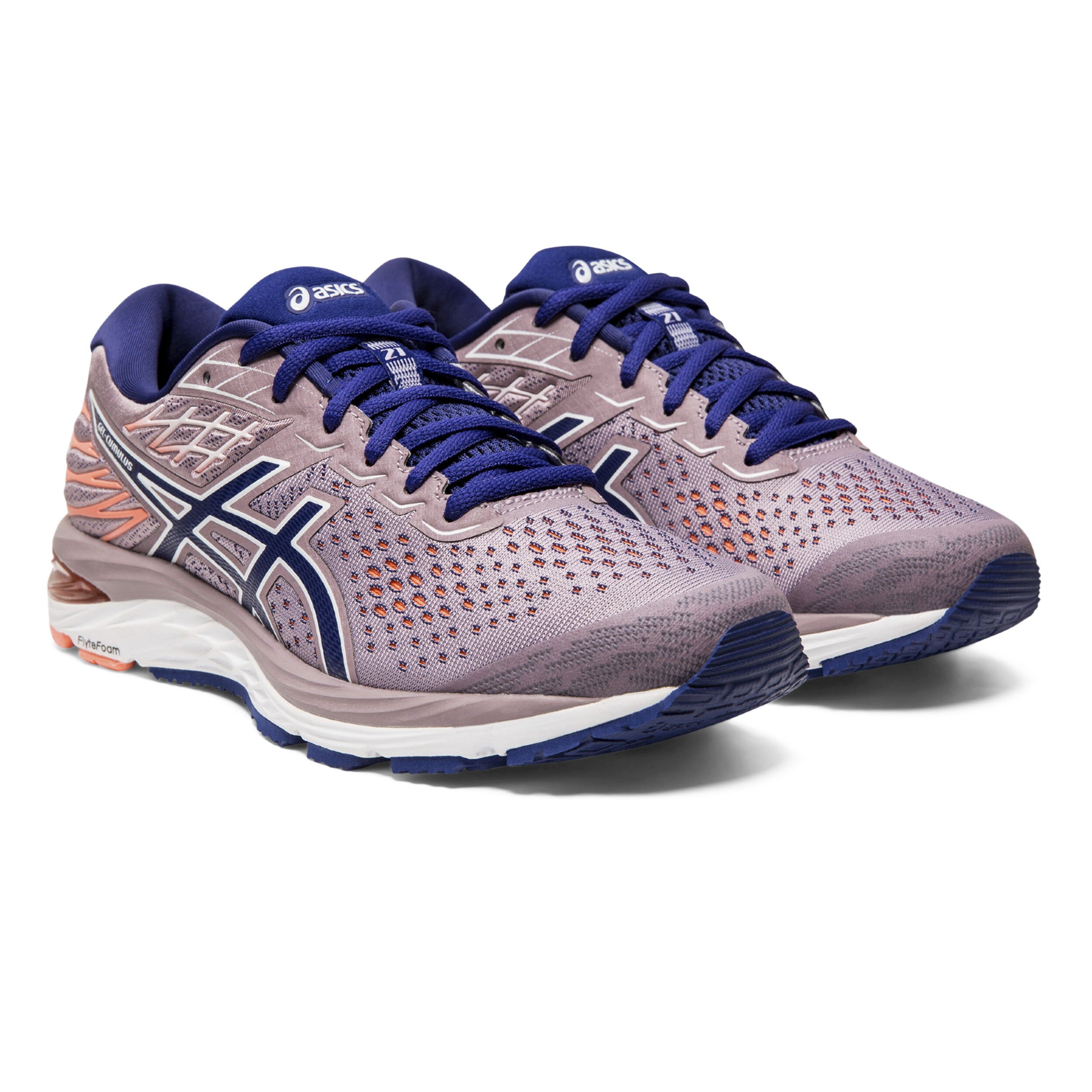 ASICS Gel Cumulus 21 Neutralschuh Damen Flieder Blau online kaufen Running Point DE