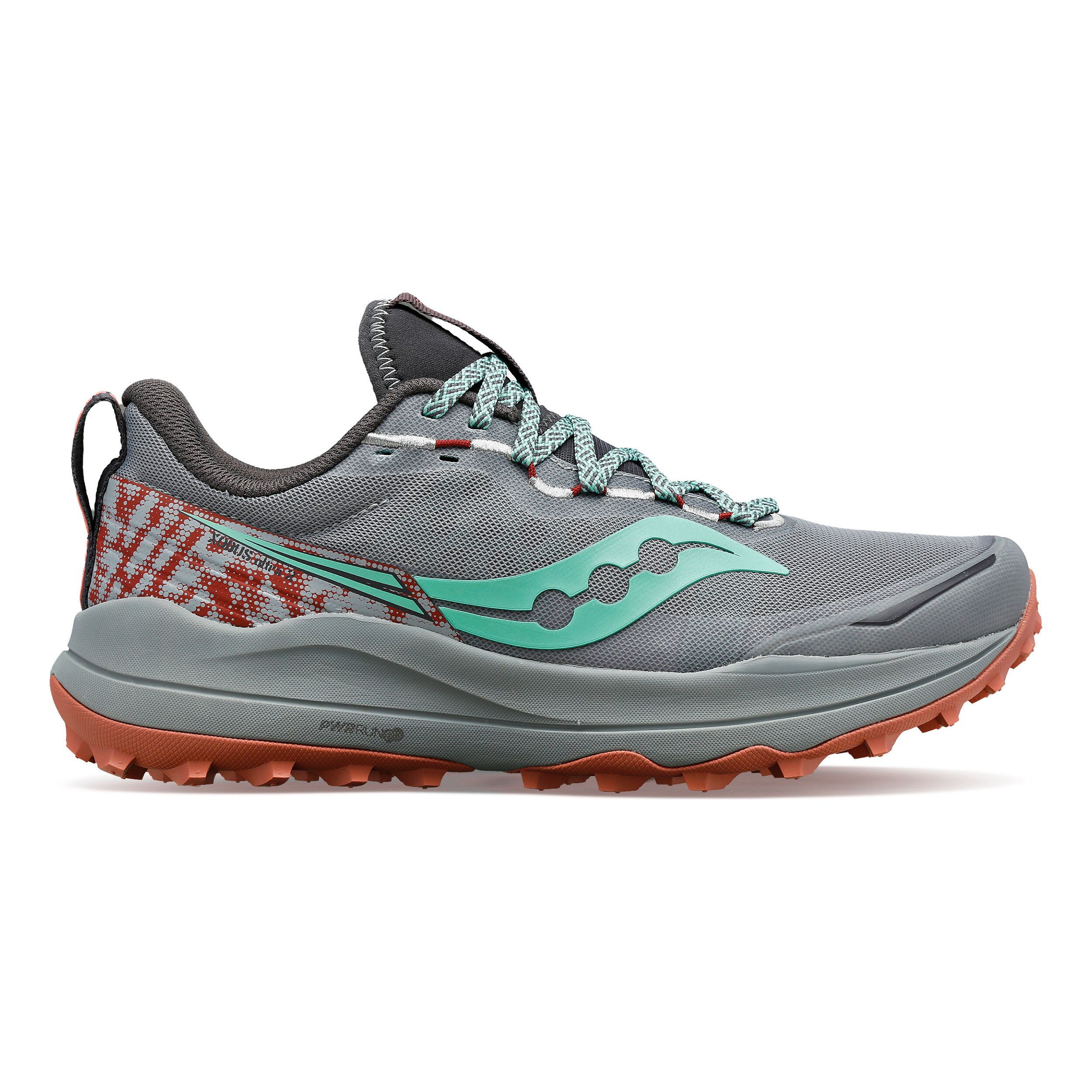 Saucony Xodus Ultra 2 Neutralschuh Damen Grau Turkis online kaufen Running Point DE