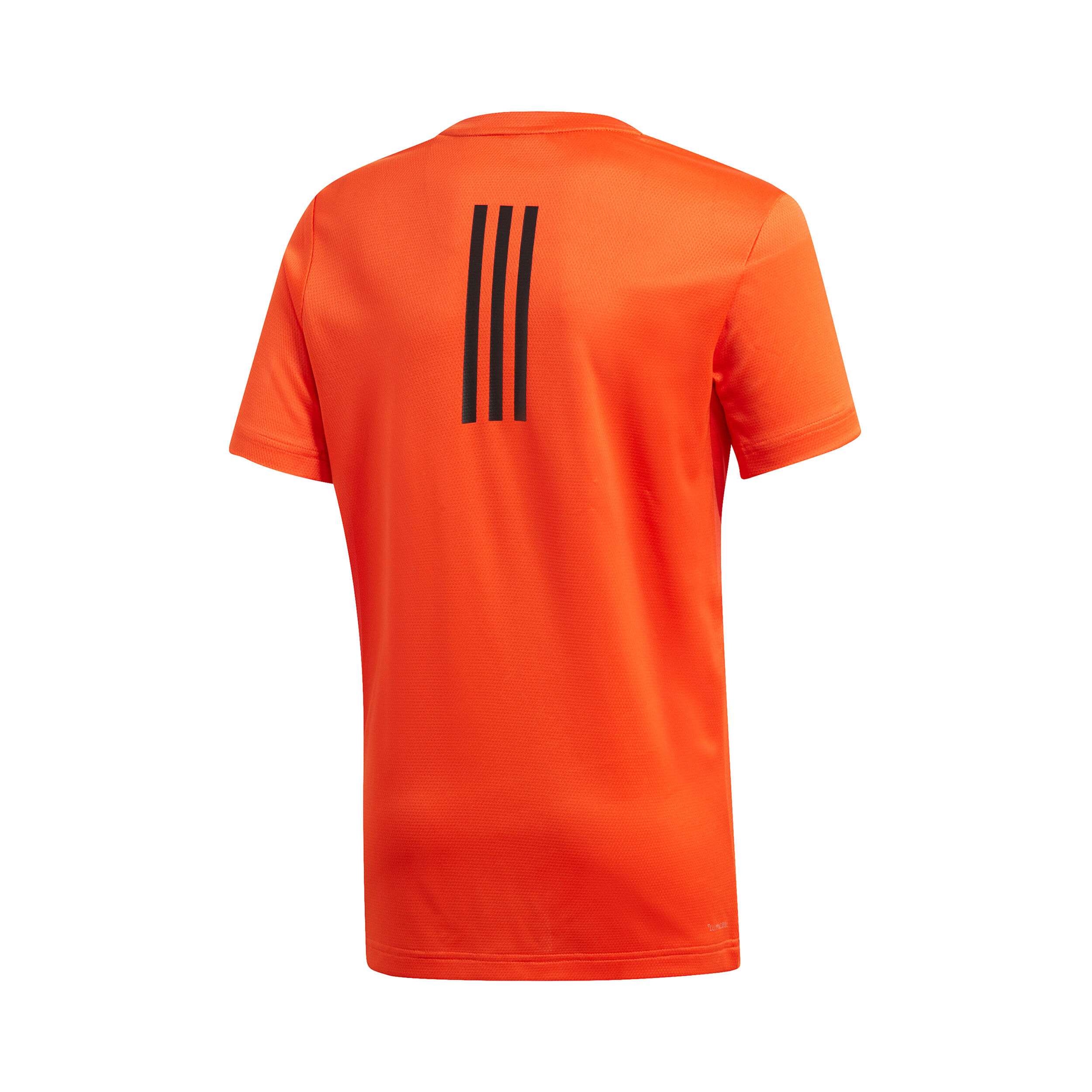 Climacool T Shirt Jungen Orange Dunkelgrau