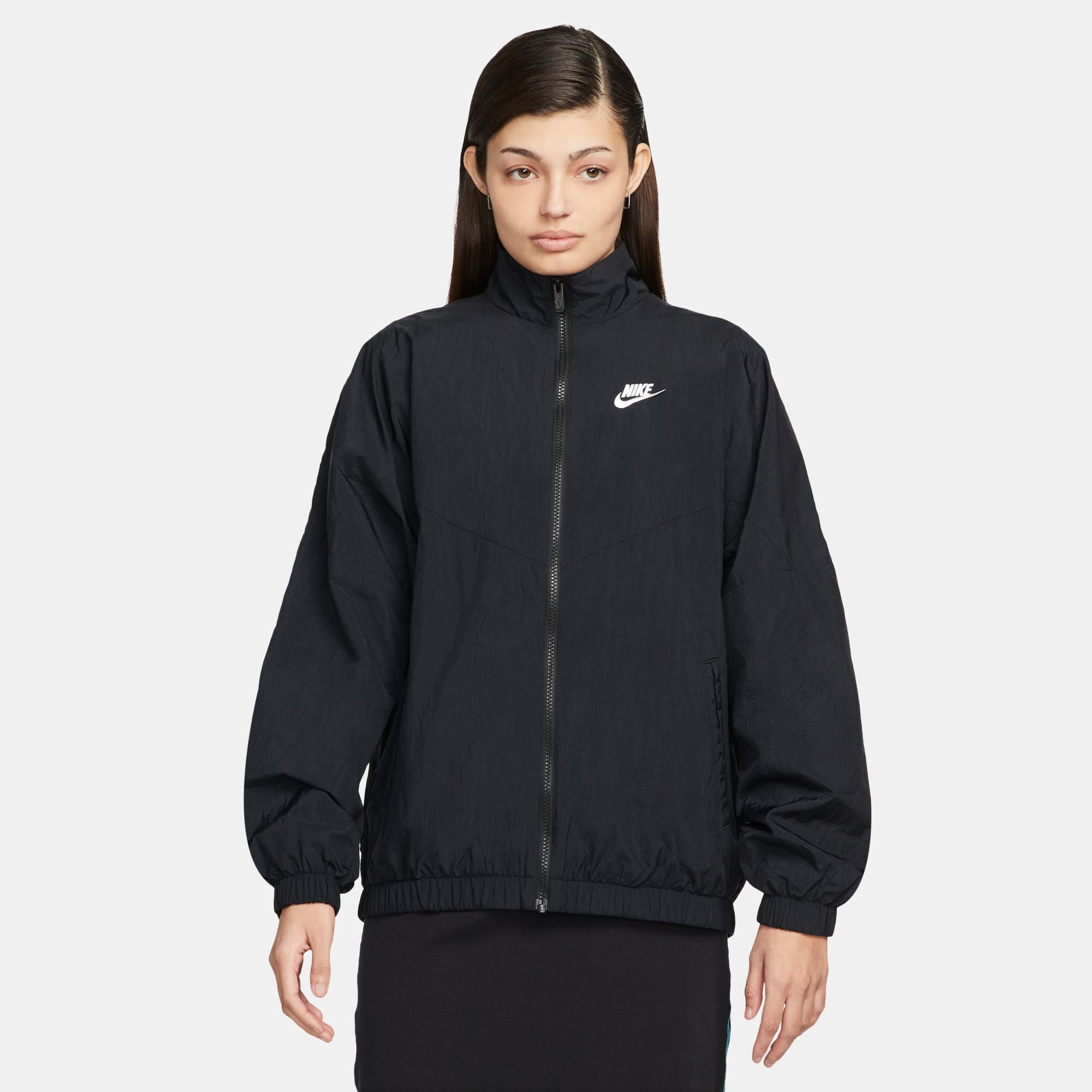 Nike steppjacke damen schwarz clearance