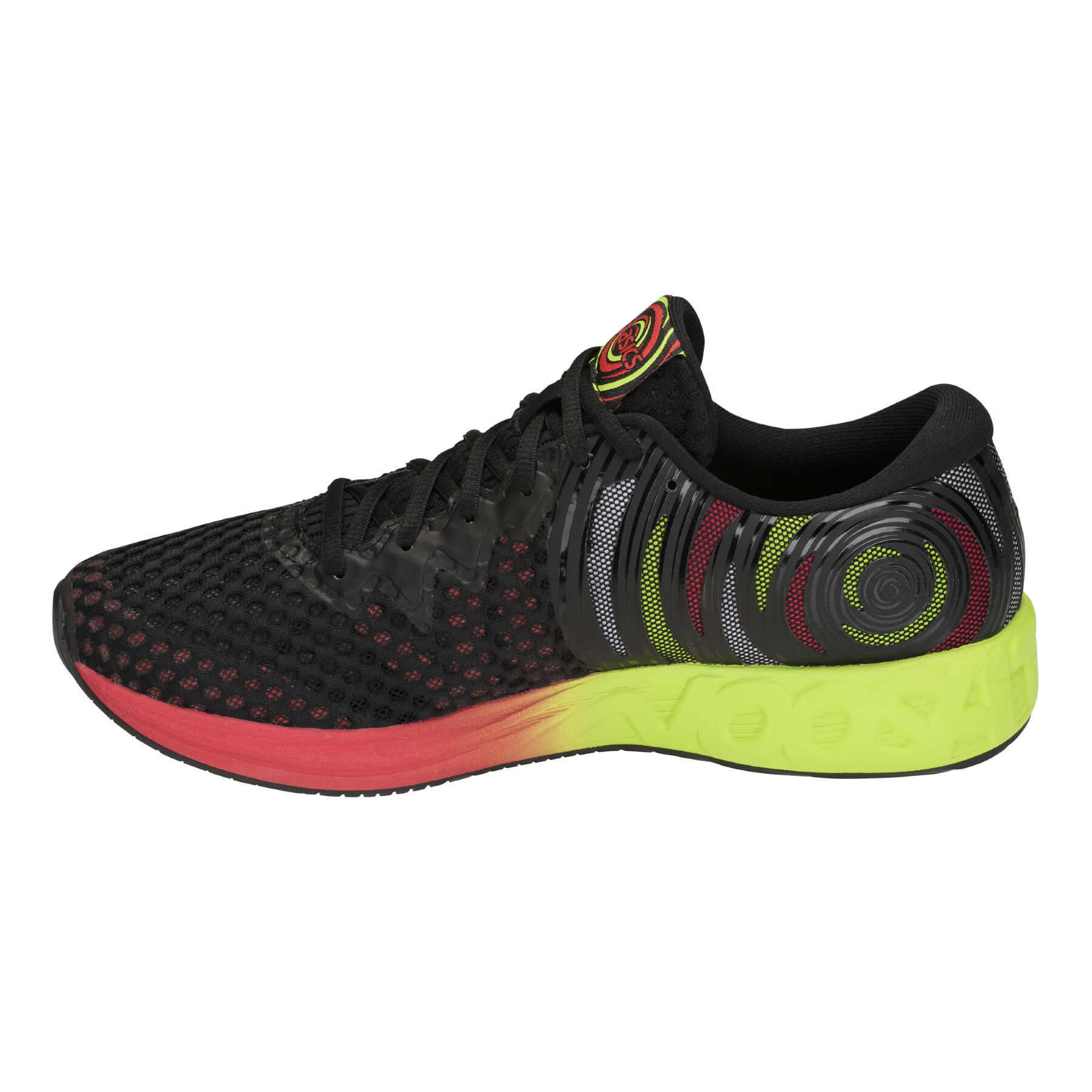 Gel Noosa FF 2 Wettkampfschuh Herren Schwarz Rot