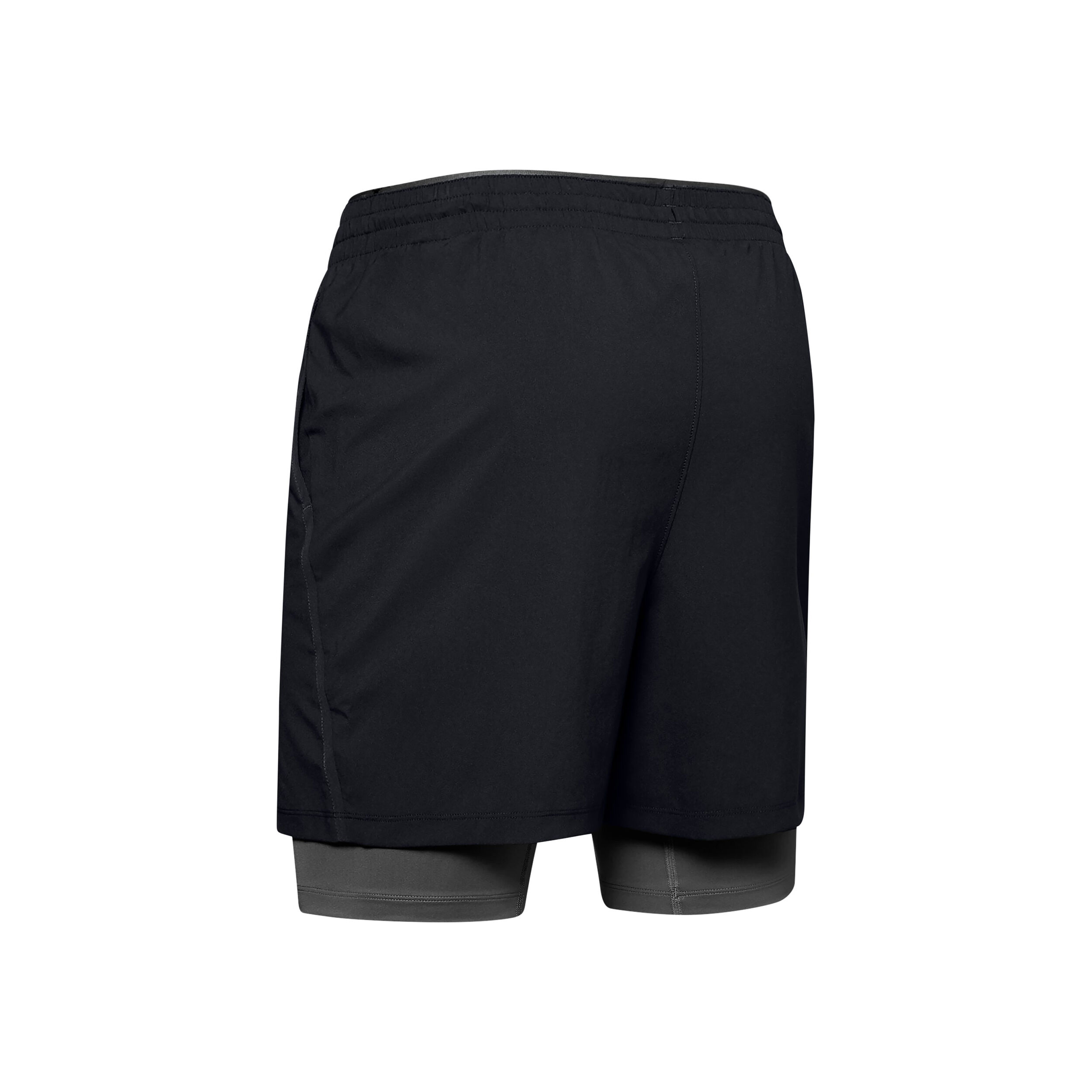 Under Armour Qualifier 2in1 Shorts Herren Schwarz Grau online kaufen Running Point DE