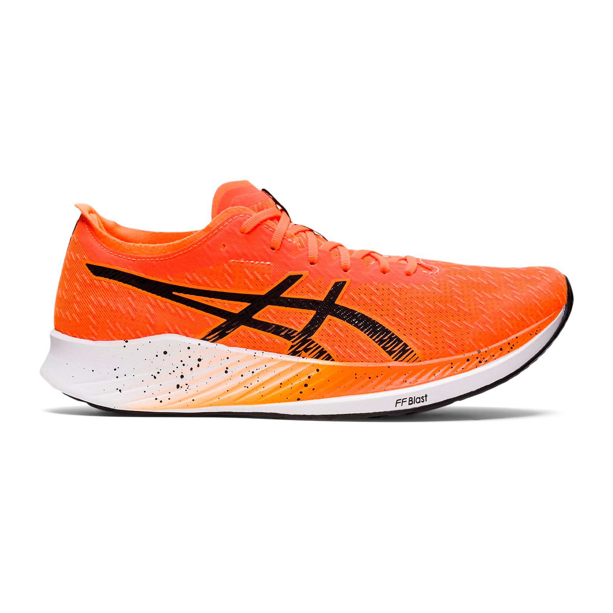 Magic Speed Wettkampfschuh Herren Orange Schwarz