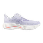 Mizuno Laufschuhe Mizuno Wave Rider 29 Neutralschuh Damen-Flieder,Weiß