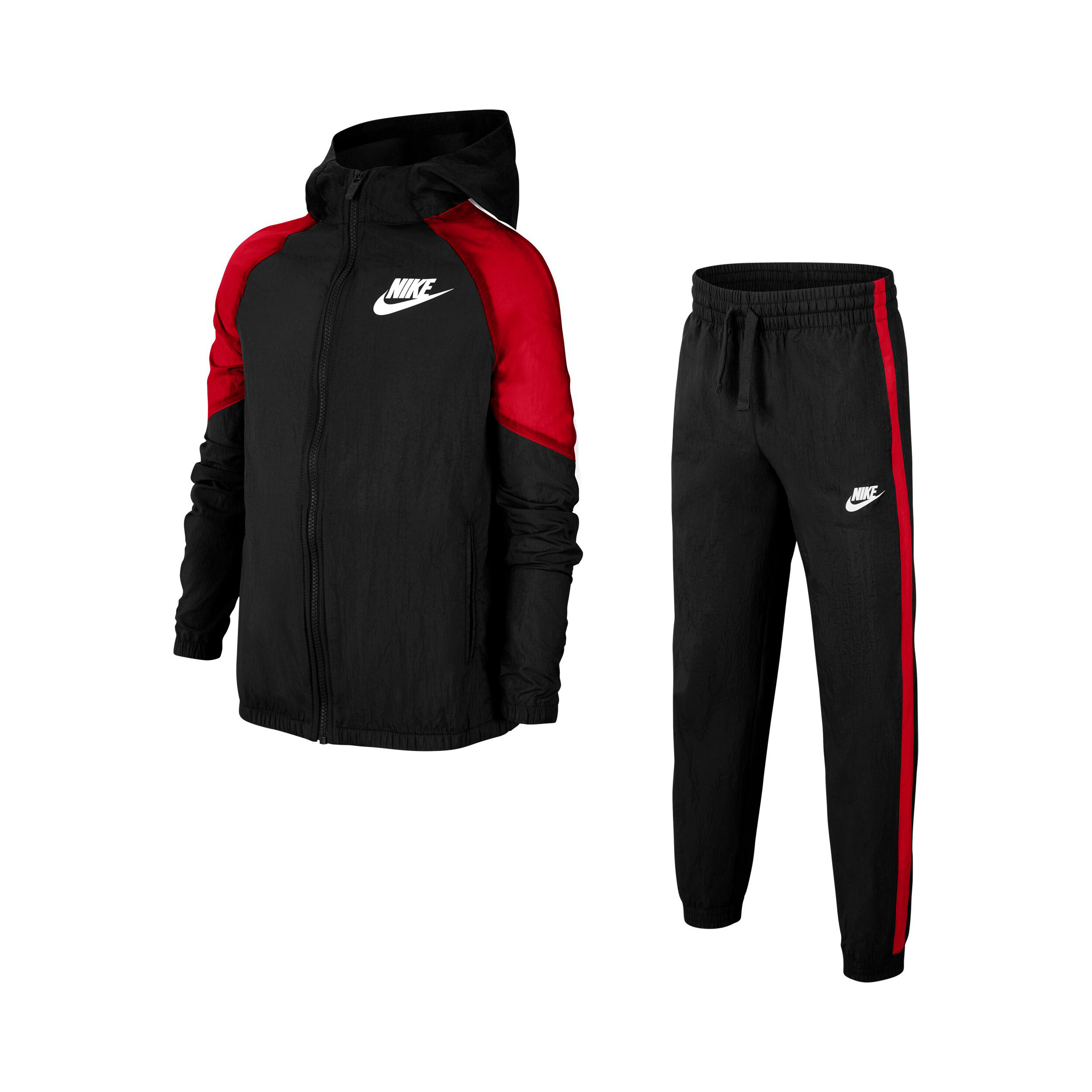 Survetement nike noir rouge top