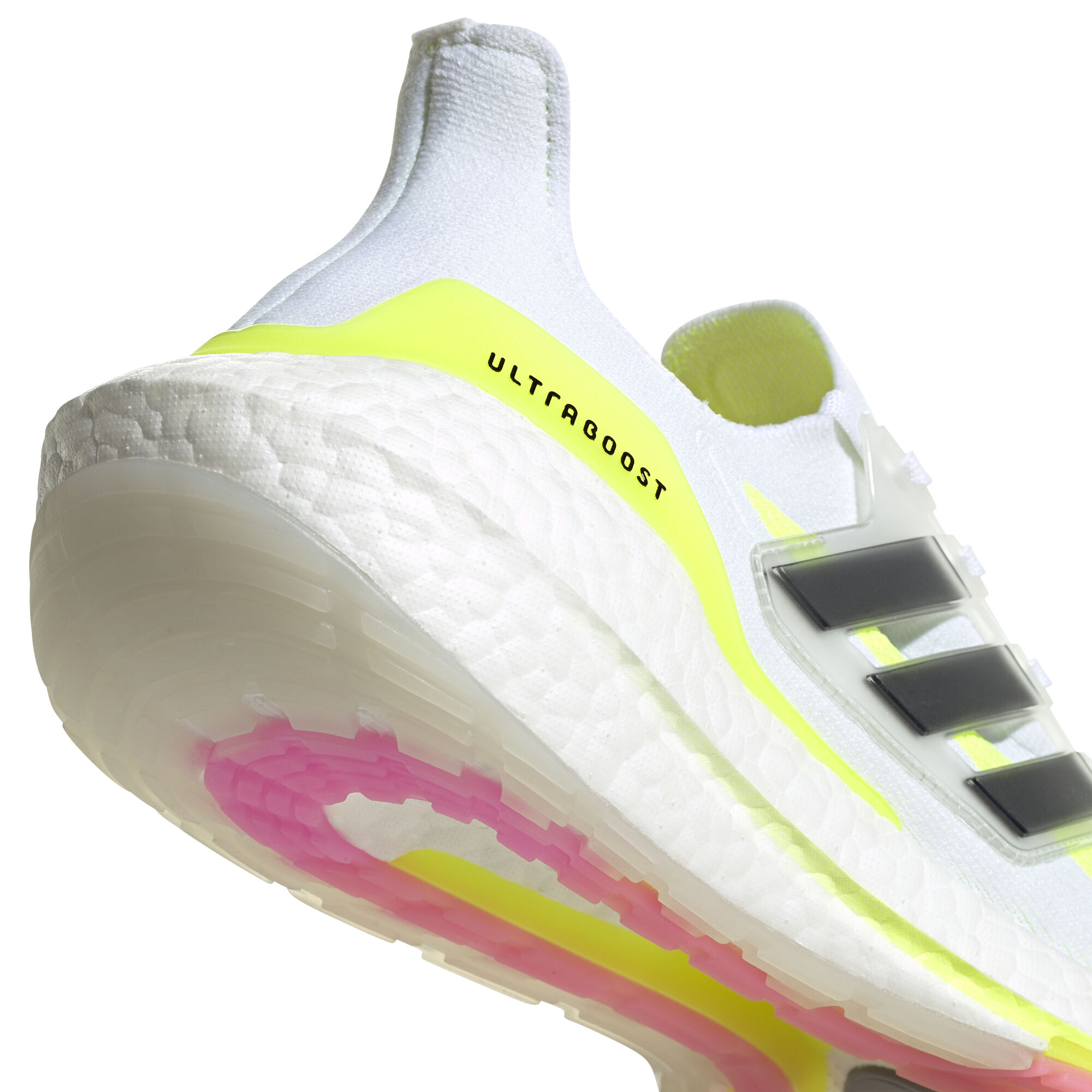 Adidas mens ultra boost neon-dyed/white/grey 11 m us store