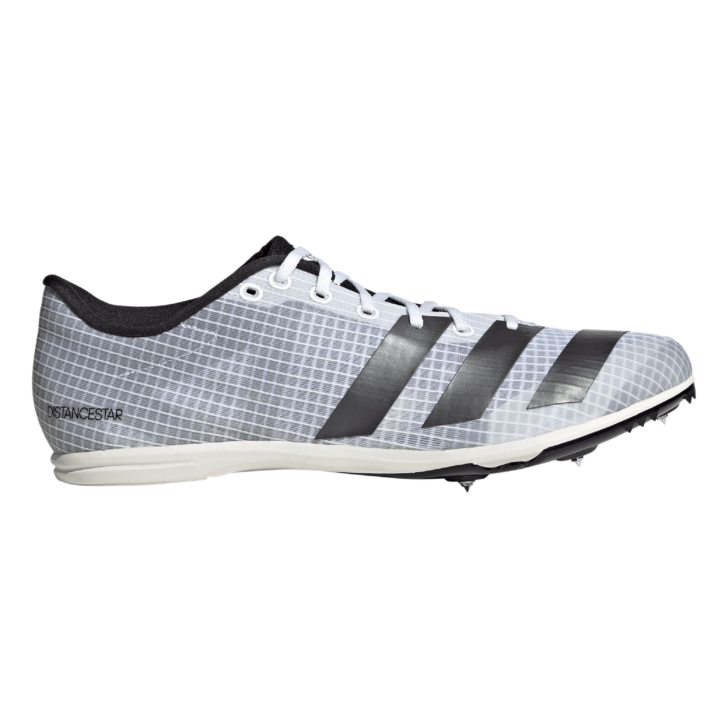 adidas Distancestar Spikeschuh WeiB Grau online kaufen Running Point DE