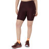 Road High Waist 8in Sprinter Lauftight Damen-Dunkelrot