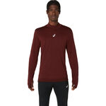 ASICS Bekleidung ASICS Road Winter Seamless Laufshirt Herren - weinrot, 