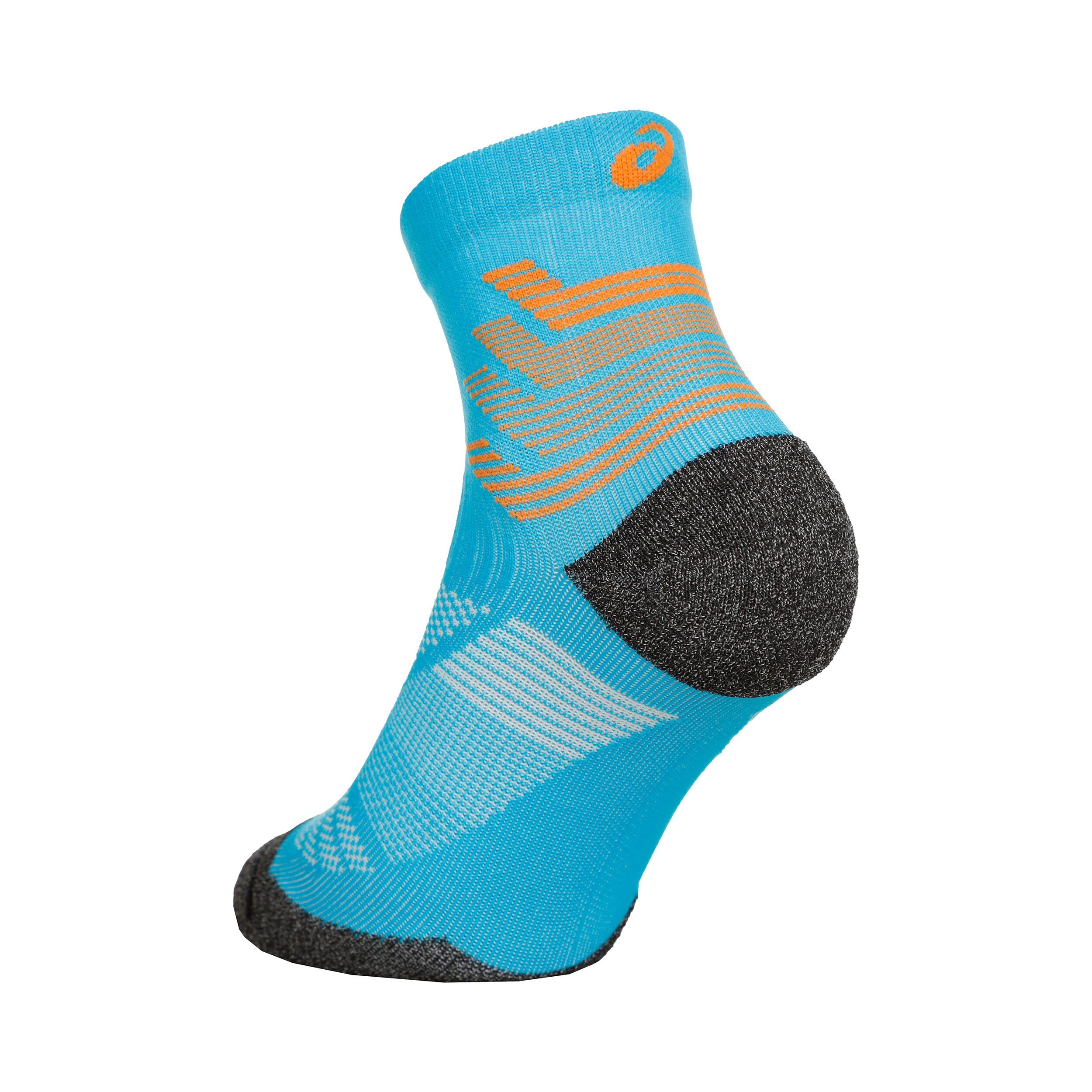 Technology Run Quarter Sportsocken Blau Orange
