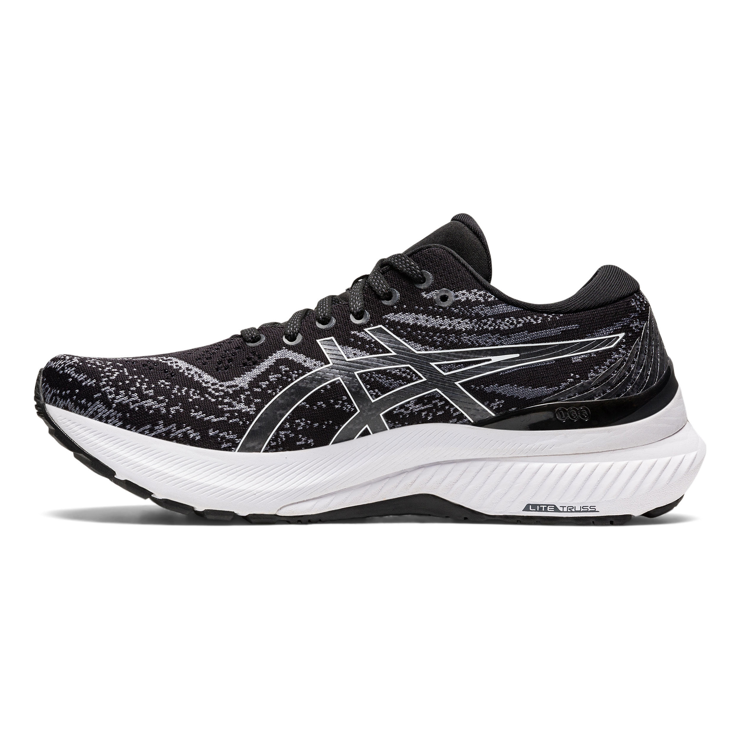 Gel Kayano 29 Stabilitatsschuh Damen Schwarz WeiB