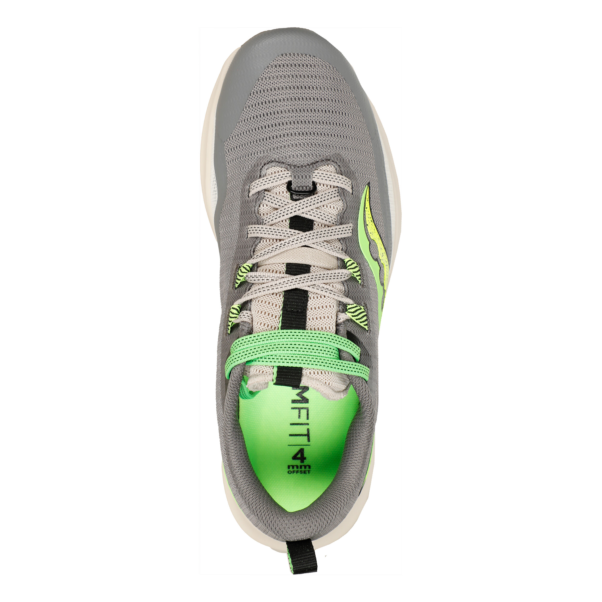 Peregrine 13 Trailschuh Damen Grau Neongrun