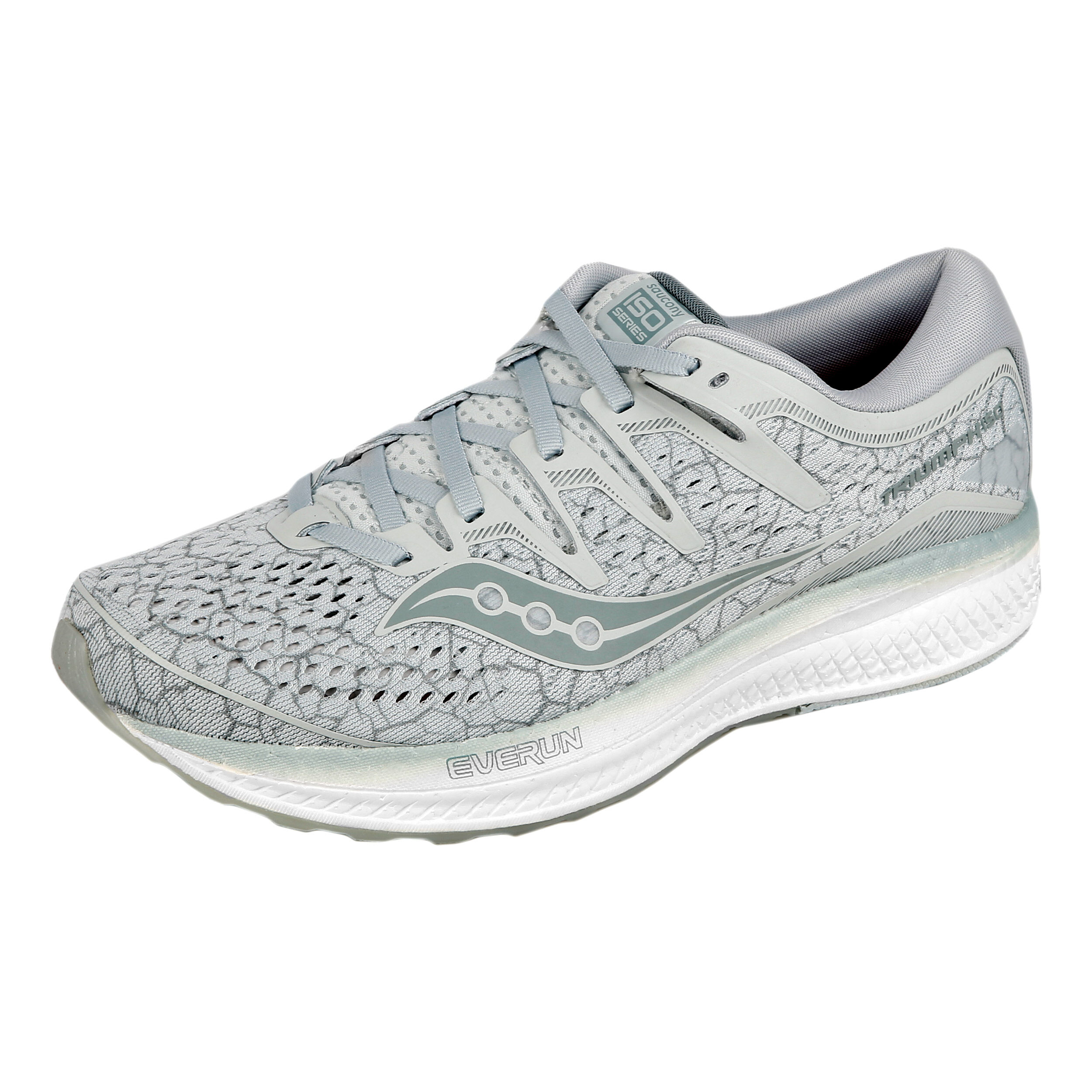 Saucony Triumph Iso 2 Neutralschuh Damen Grau Hellgrau online kaufen Running Point DE
