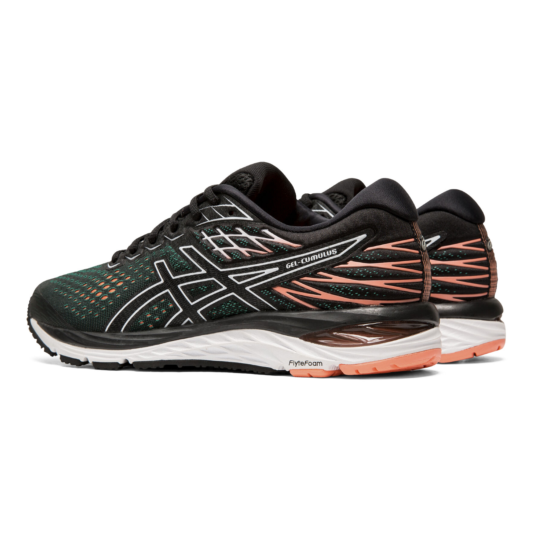 Gel Cumulus 21 Neutralschuh Damen Schwarz Koralle